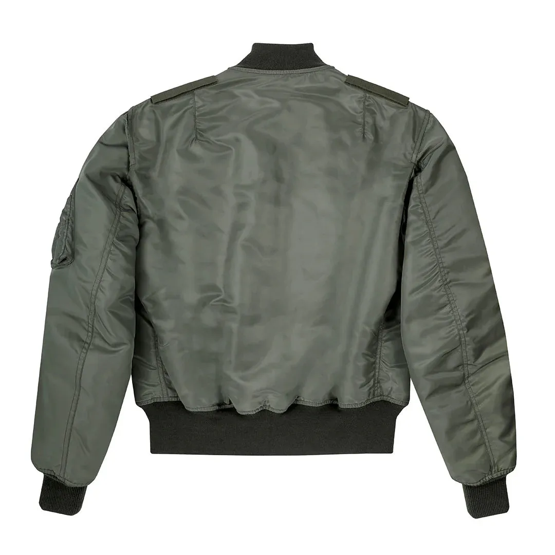 Cockpit USA Airstrike MA-1 Nylon Flight Jacket w/ Patches sold by Legendary USA product image thumbnail 2