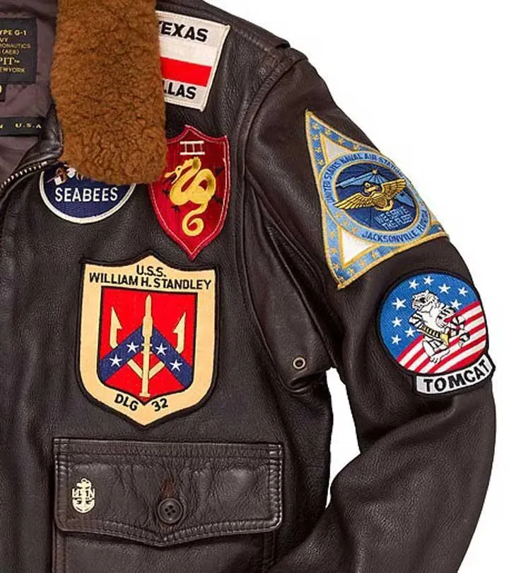 Size: 38 Cockpit USA Men's Reproduction Top Gun G-1 Leather Flight Jacket Final Sale Ships Same Day sold by Legendary USA product image thumbnail 3