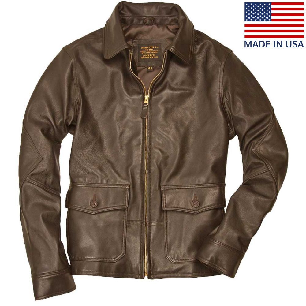 Cockpit USA Mens USN Carrier Jacket SIZE 46 - Final Sale Ships Same Day sold by Legendary USA