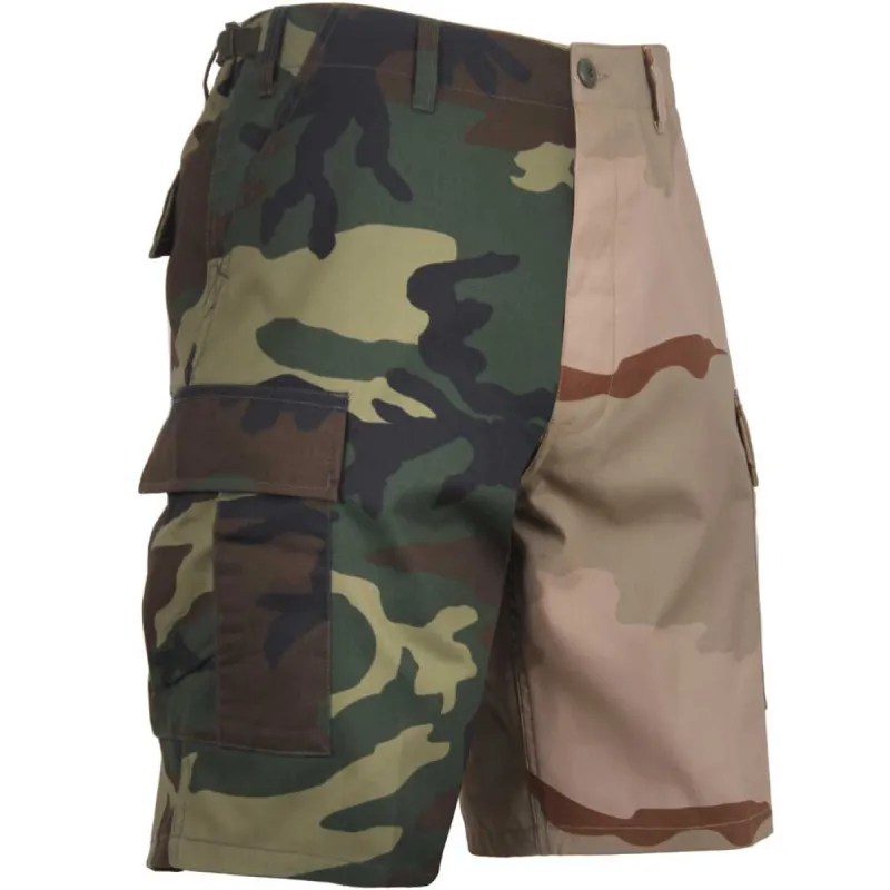 Rothco Mens Two-Tone Color Camouflage BDU Shorts made by Rothco