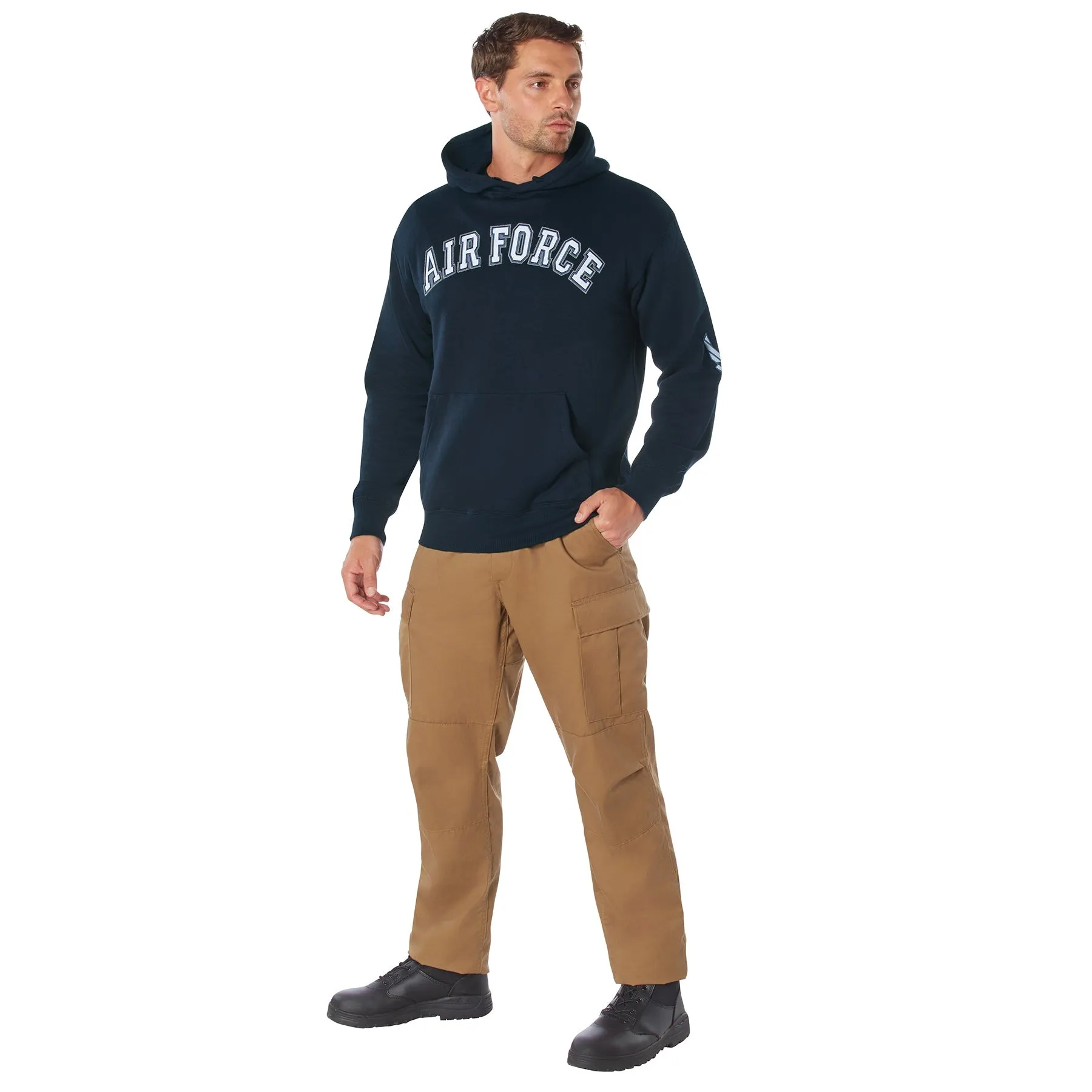 Rothco Embroidered Pullover Hoodies - Air Force sold by Legendary USA product image thumbnail 4