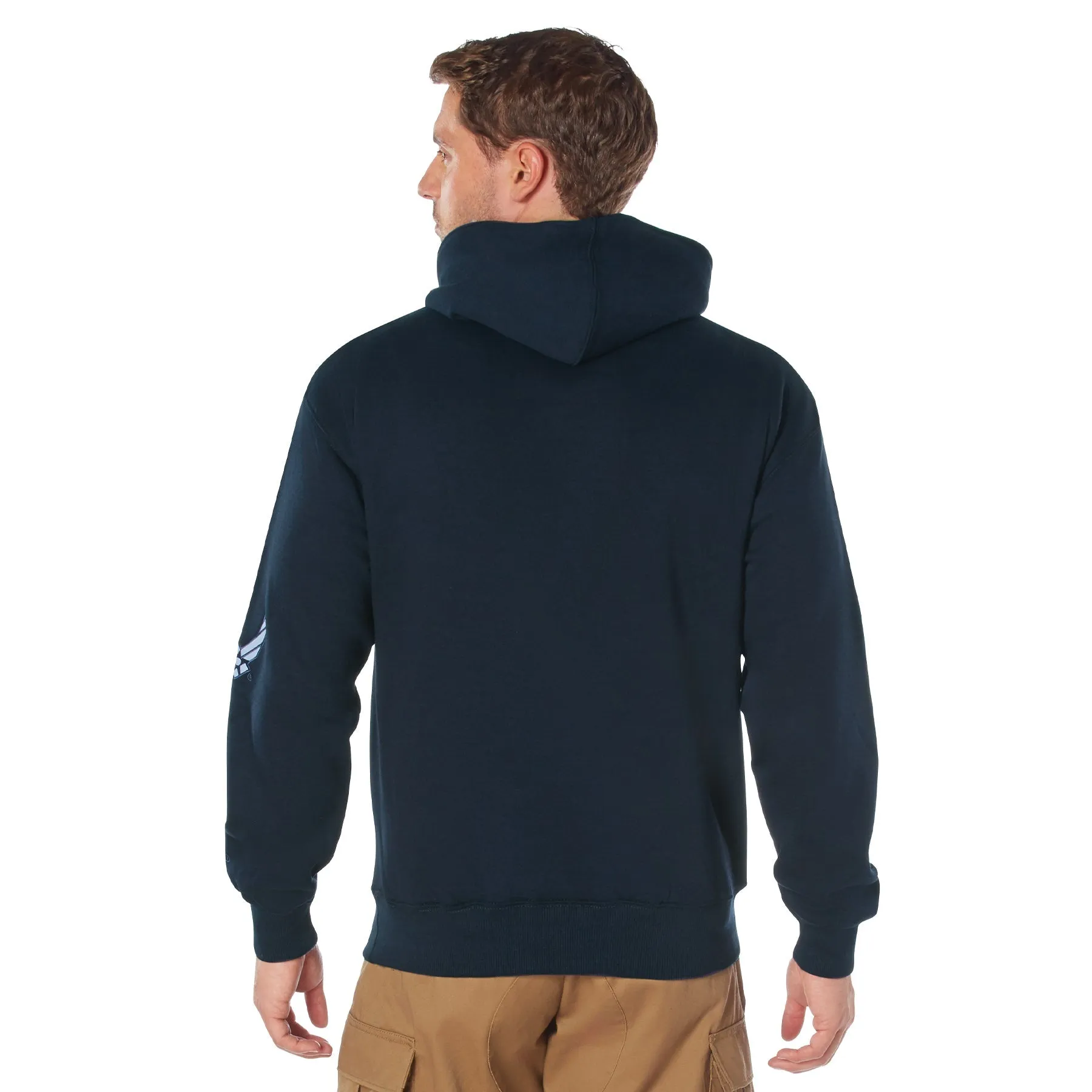 Rothco Embroidered Pullover Hoodies - Air Force sold by Legendary USA product image thumbnail 2