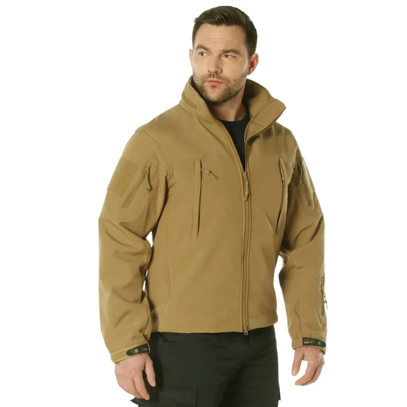Rothco Mens Concealed Carry Soft Shell Jacket Size MEDIUM Coyote Brown - Final Sale Ships Same Day sold by Legendary USA