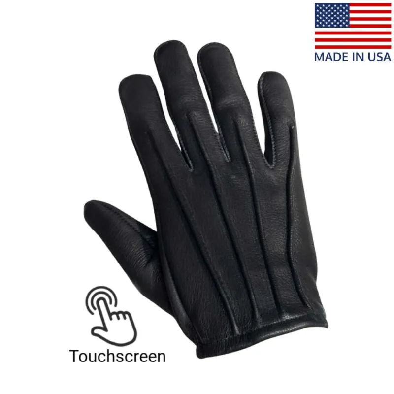 Legendary Haymakers Super Welted Short Wrist American Deerskin Motorcycle Gloves sold by Legendary USA