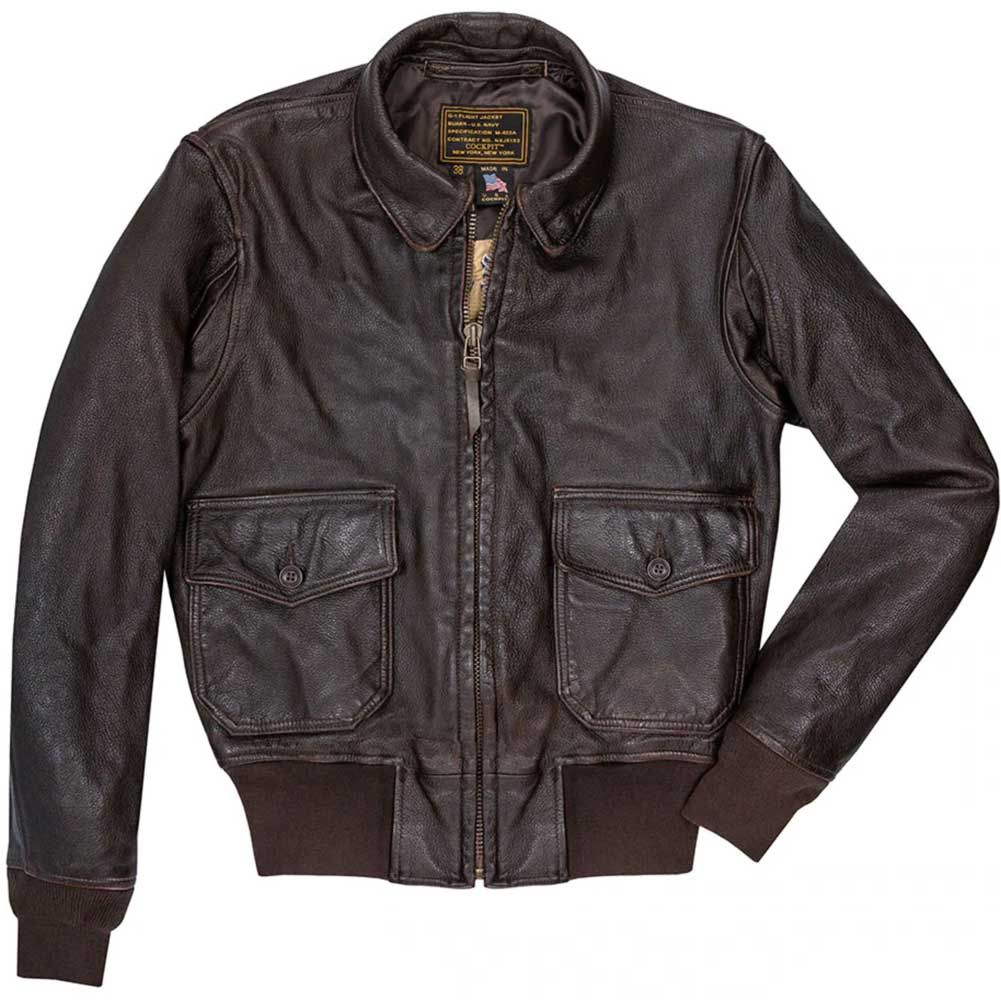 Cockpit USA Mens US Navy Carrier Pilot Jacket Z21I024 SIZE 40 - Final Sale Ships Same Day sold by Legendary USA