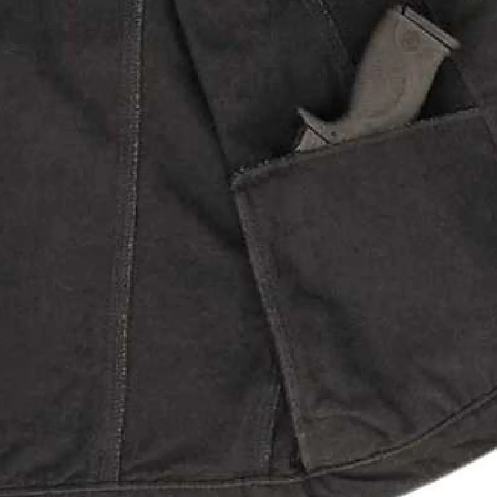 Legendary Black Demo Denim Leather Motorcycle Vest sold by Legendary USA product image thumbnail 4