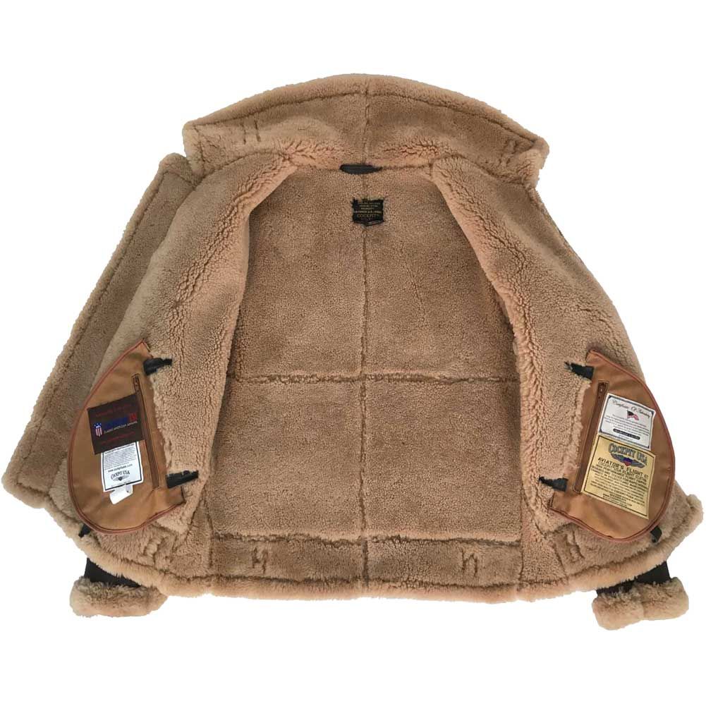 Cockpit USA Mens Spitfire B-3 Sheepskin Bomber Jacket SIZE 40 Final Sale Ships Same Day sold by Legendary USA product image thumbnail 3