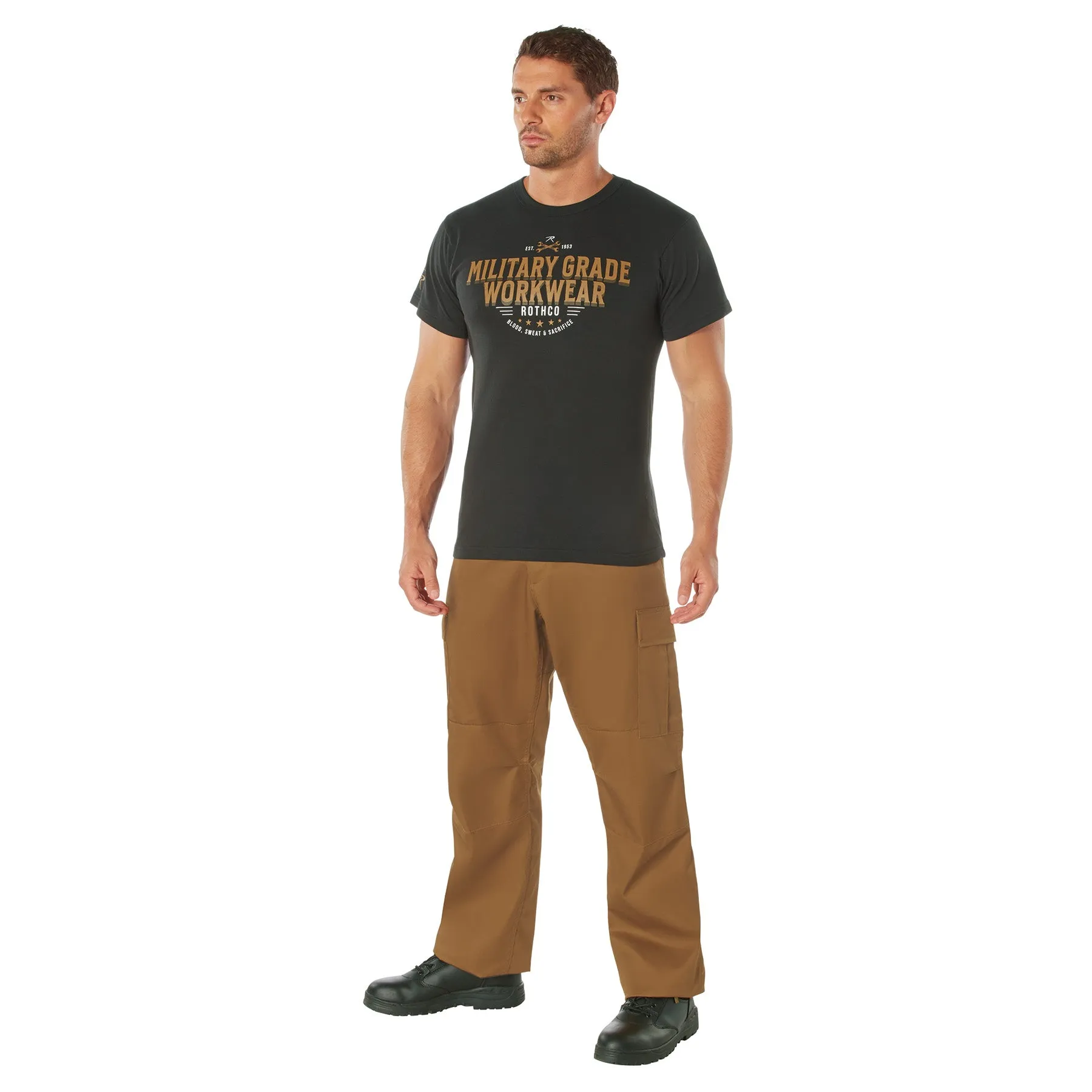 Military Grade Workwear Graphic T-Shirt by Rothco sold by Legendary USA product image thumbnail 3