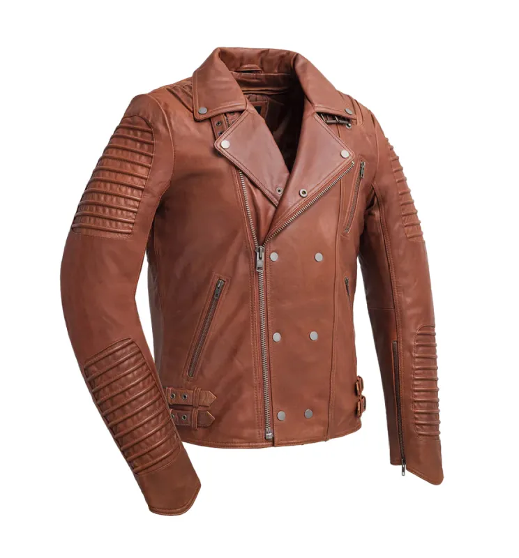 Brooklyn Men's Fashion Lambskin Leather Jacket by Whet Blu sold by Legendary USA