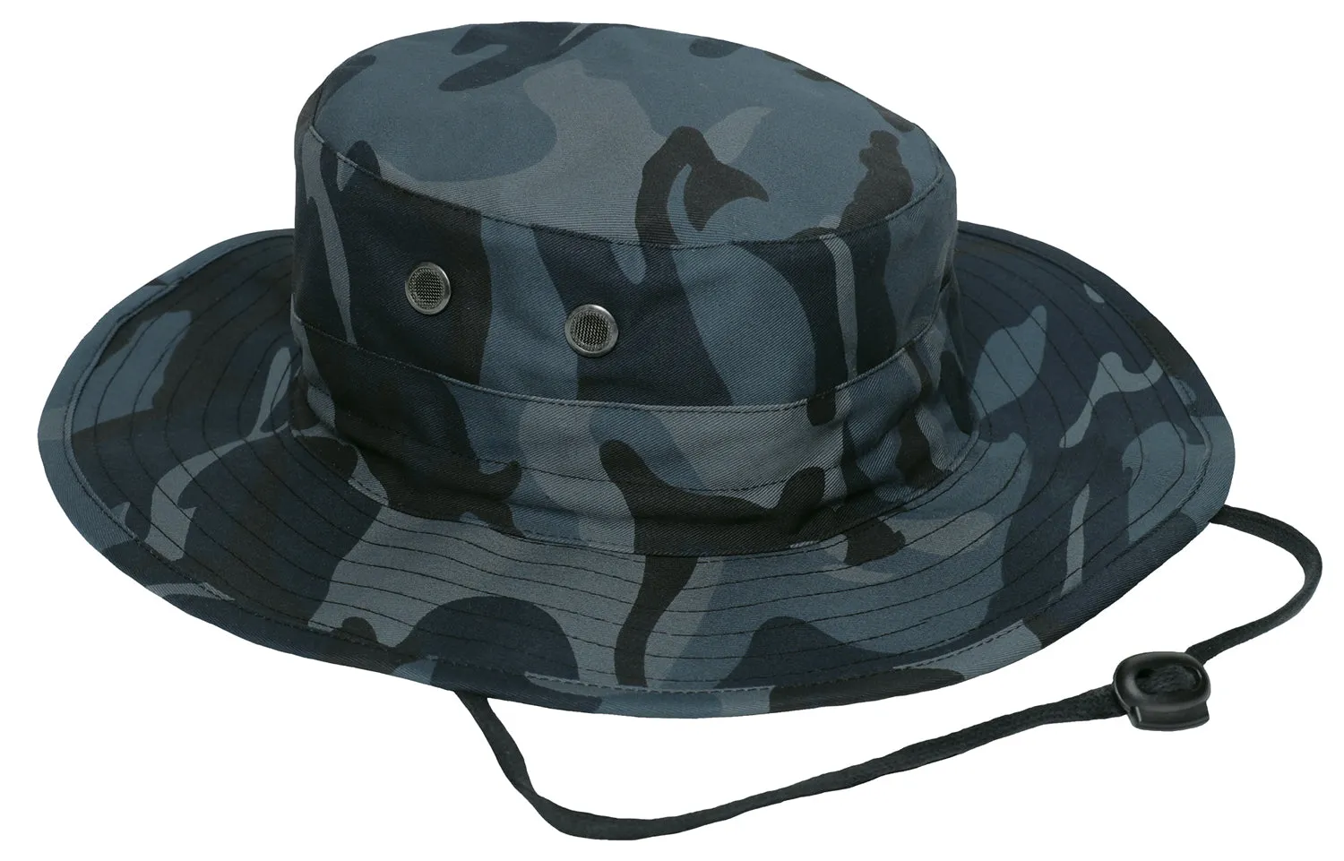 Rothco Adjustable Boonie Hat Midnight Blue Camo - Final Sale Ships Same Day sold by Legendary USA
