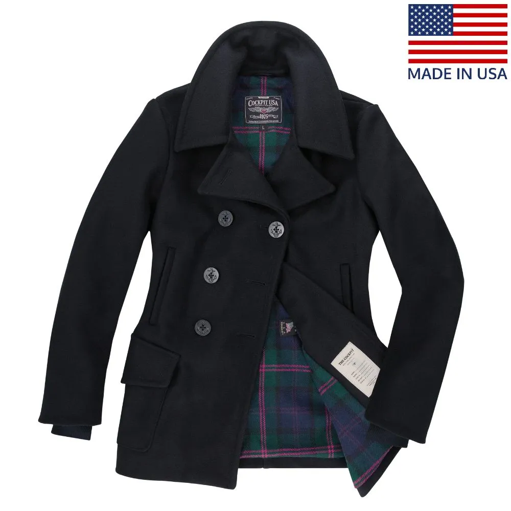 Cockpit USA Women's Navy Peacoat sold by Legendary USA