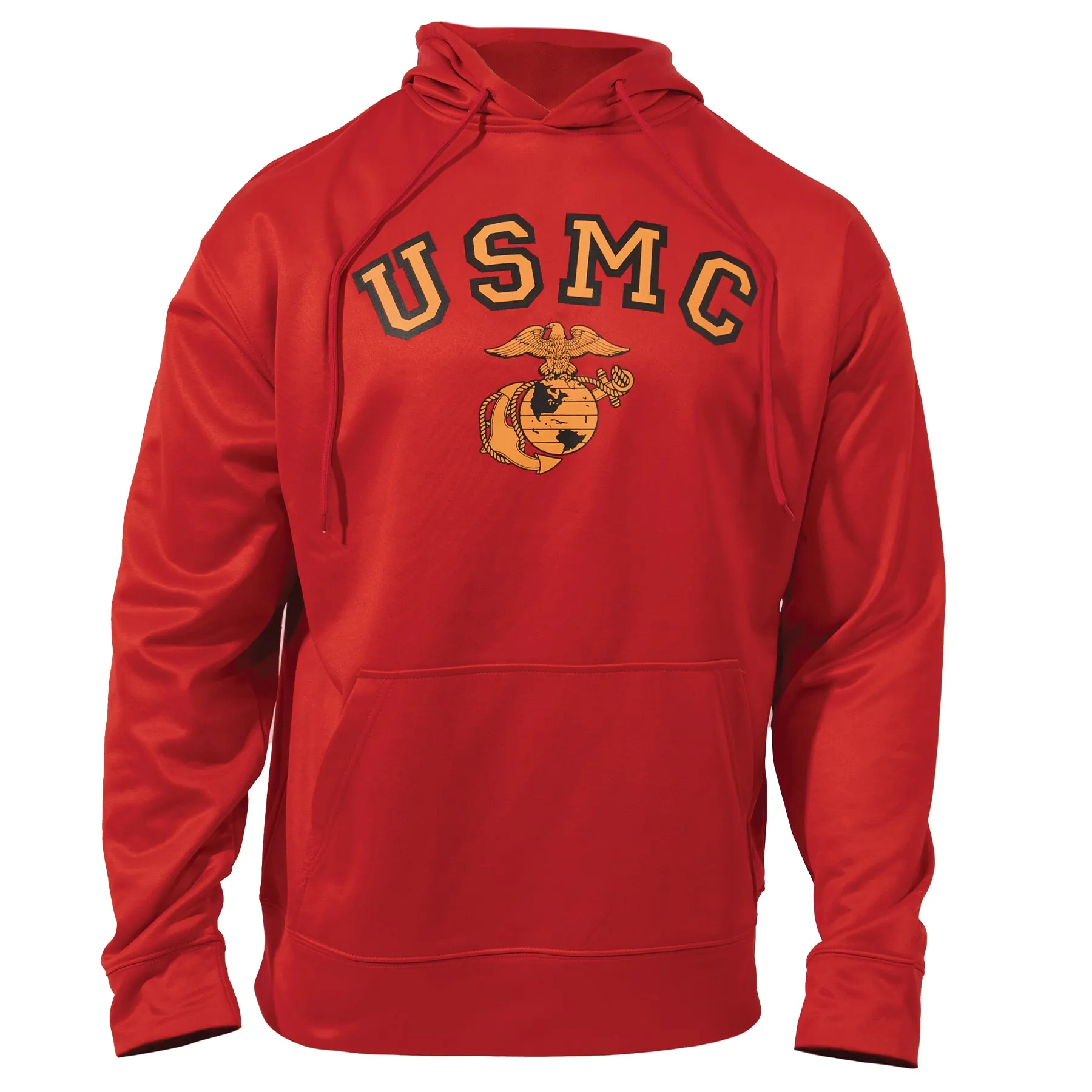 USMC Eagle, Globe, and Anchor Pullover Hooded Sweatshirt sold by Legendary USA
