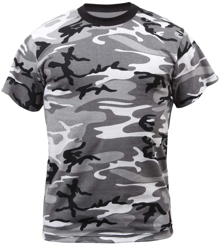 Rothco Mens Color Camouflage T-Shirt sold by Legendary USA product image thumbnail 3