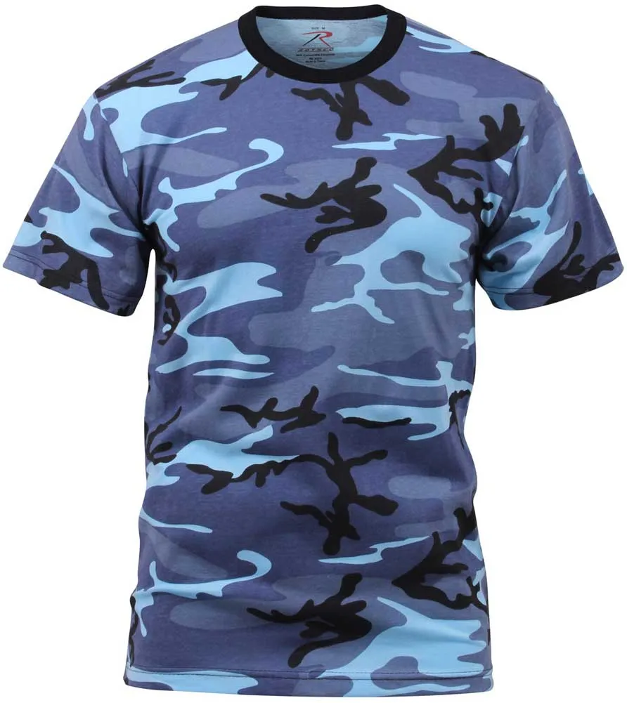 Rothco Mens Color Camouflage T-Shirt sold by Legendary USA product image thumbnail 4