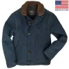 Cockpit USA Mens USN N1 Bedford Cord Deck Jacket (Colors: Navy & Sage) sold by Legendary USA