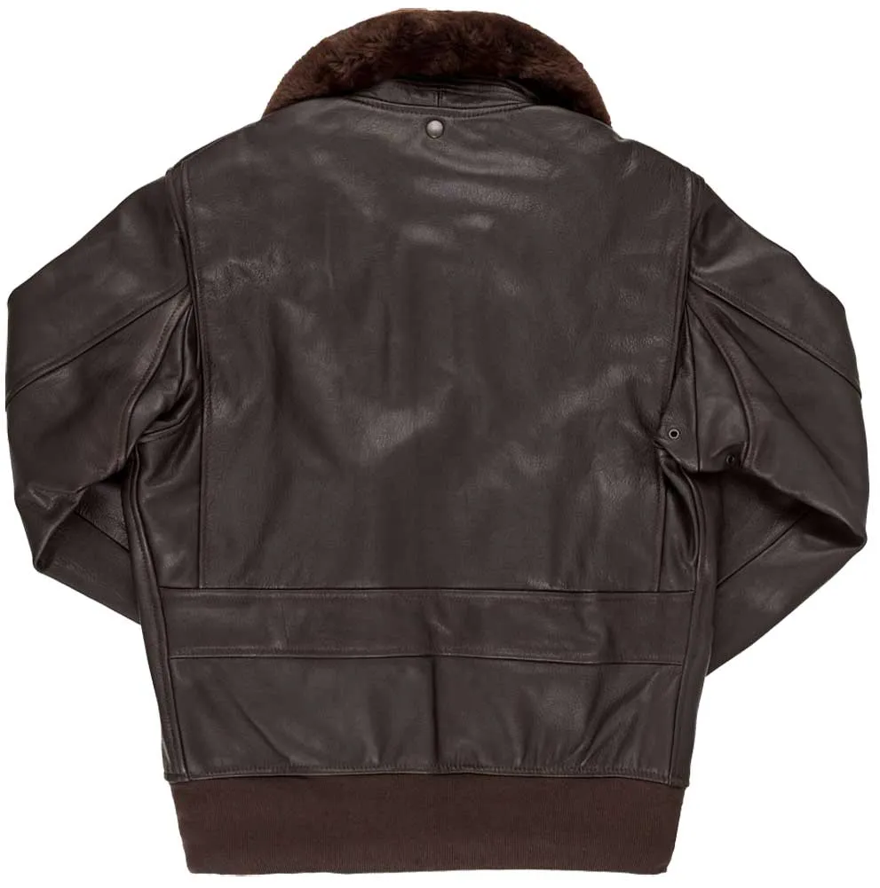 Cockpit USA Men's Modified G-1 Goatskin Leather Flight Jacket SIZE 44 - Final Sale Ships Same Day sold by Legendary USA product image thumbnail 3