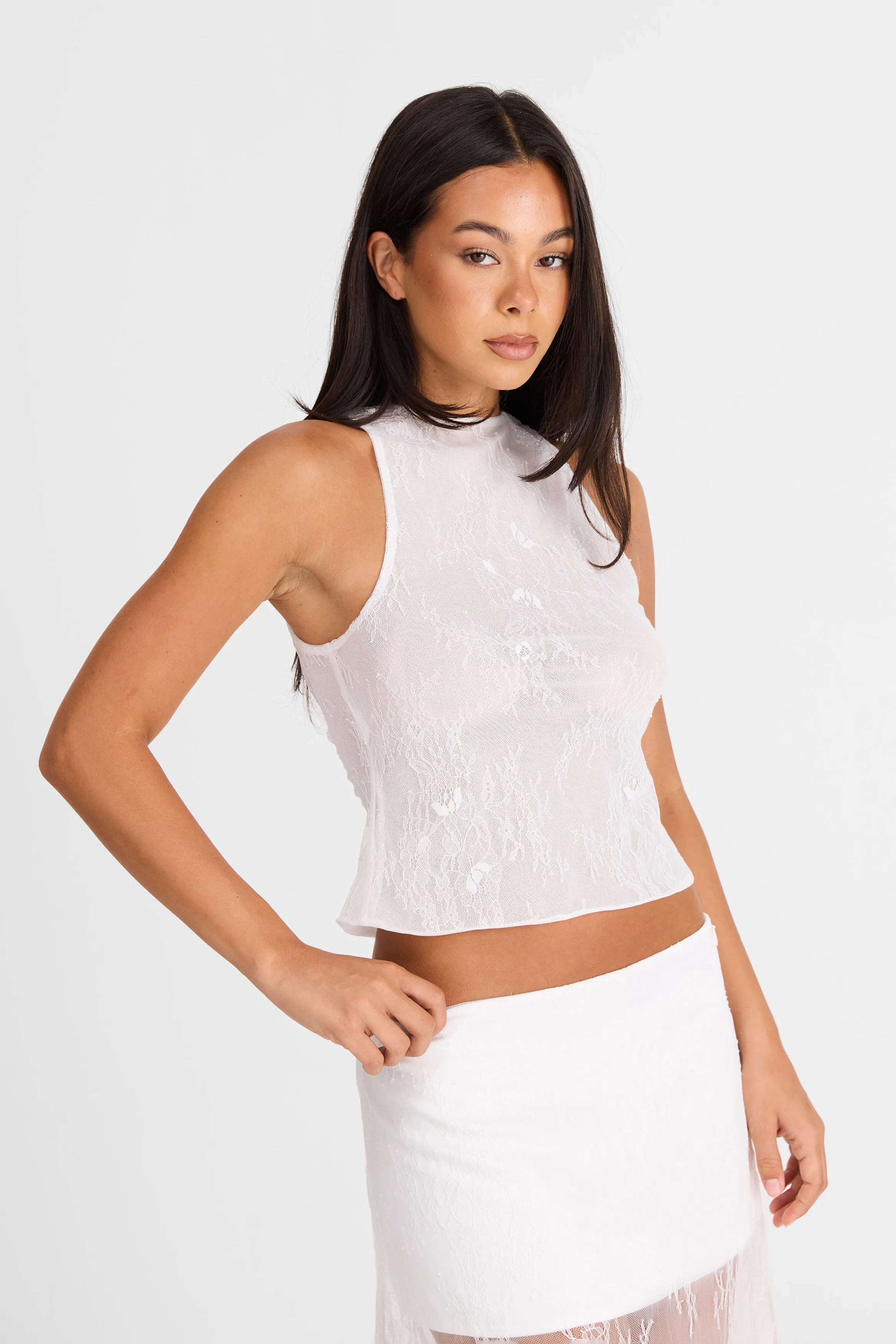 Juliette Top White sold by Sasha Therese product image thumbnail 5
