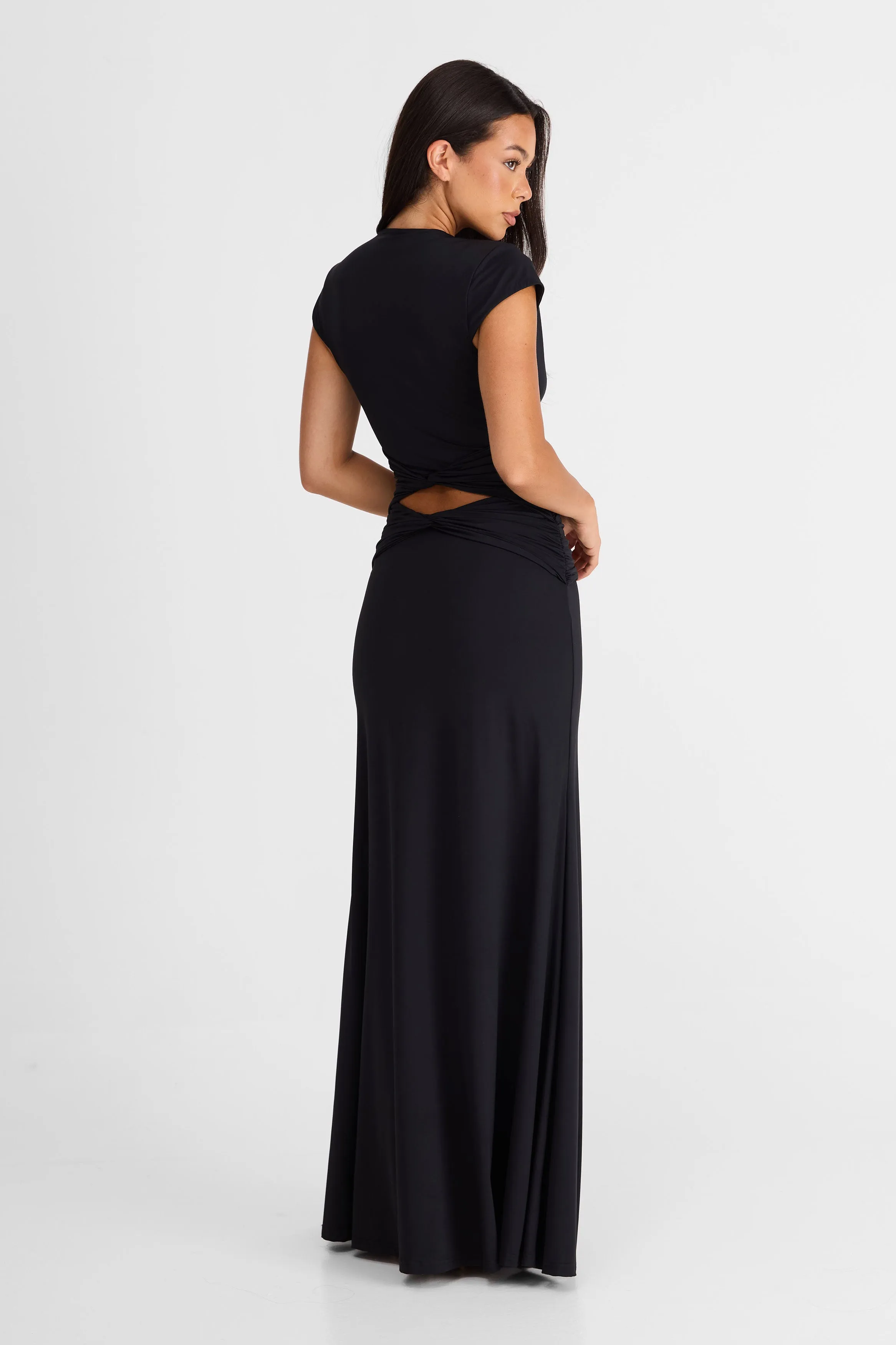 Arielle Maxi Dress Black sold by Sasha Therese product image thumbnail 5