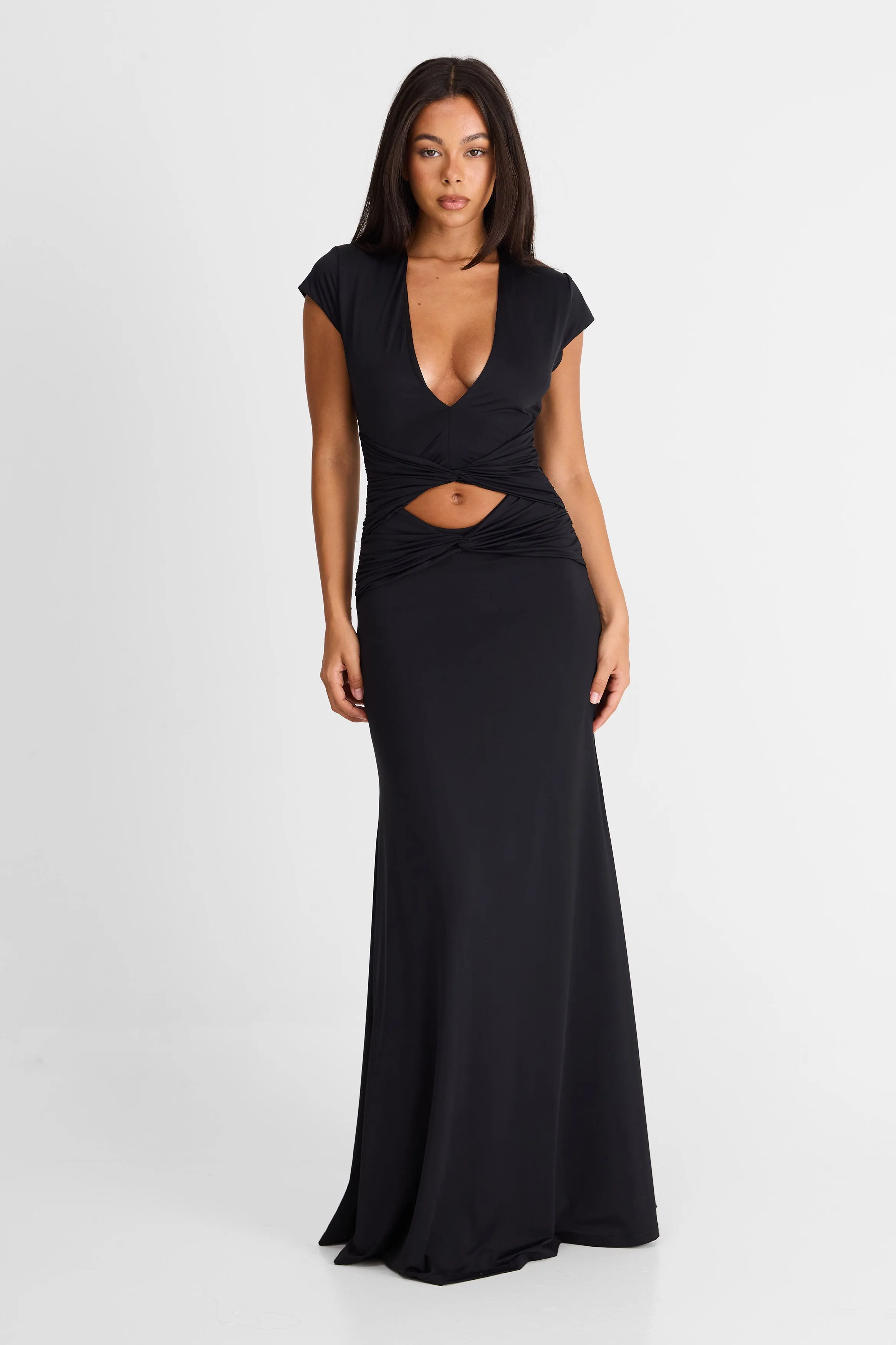 Arielle Maxi Dress Black sold by Sasha Therese