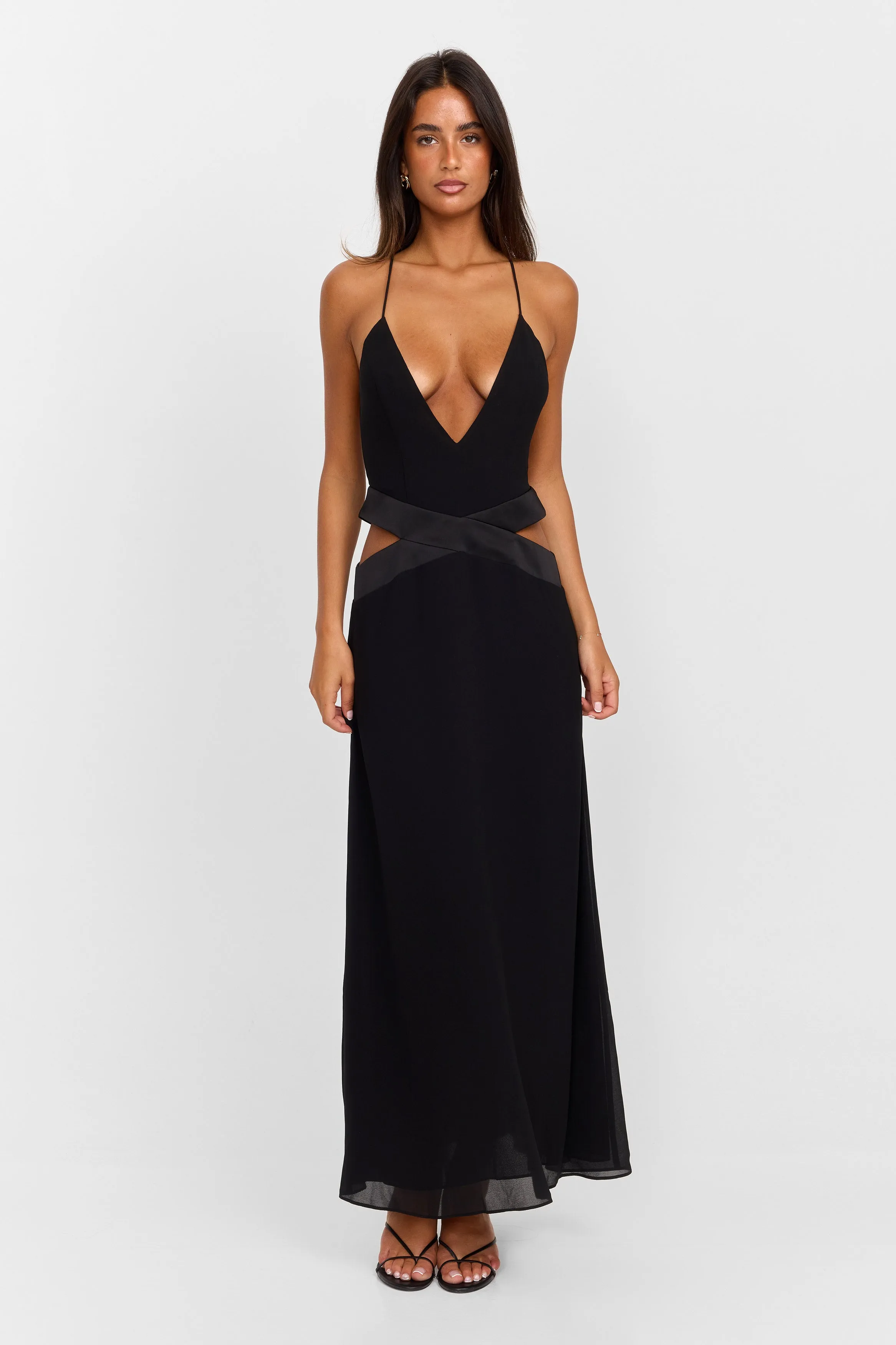 Sia Maxi Dress Black sold by Sasha Therese