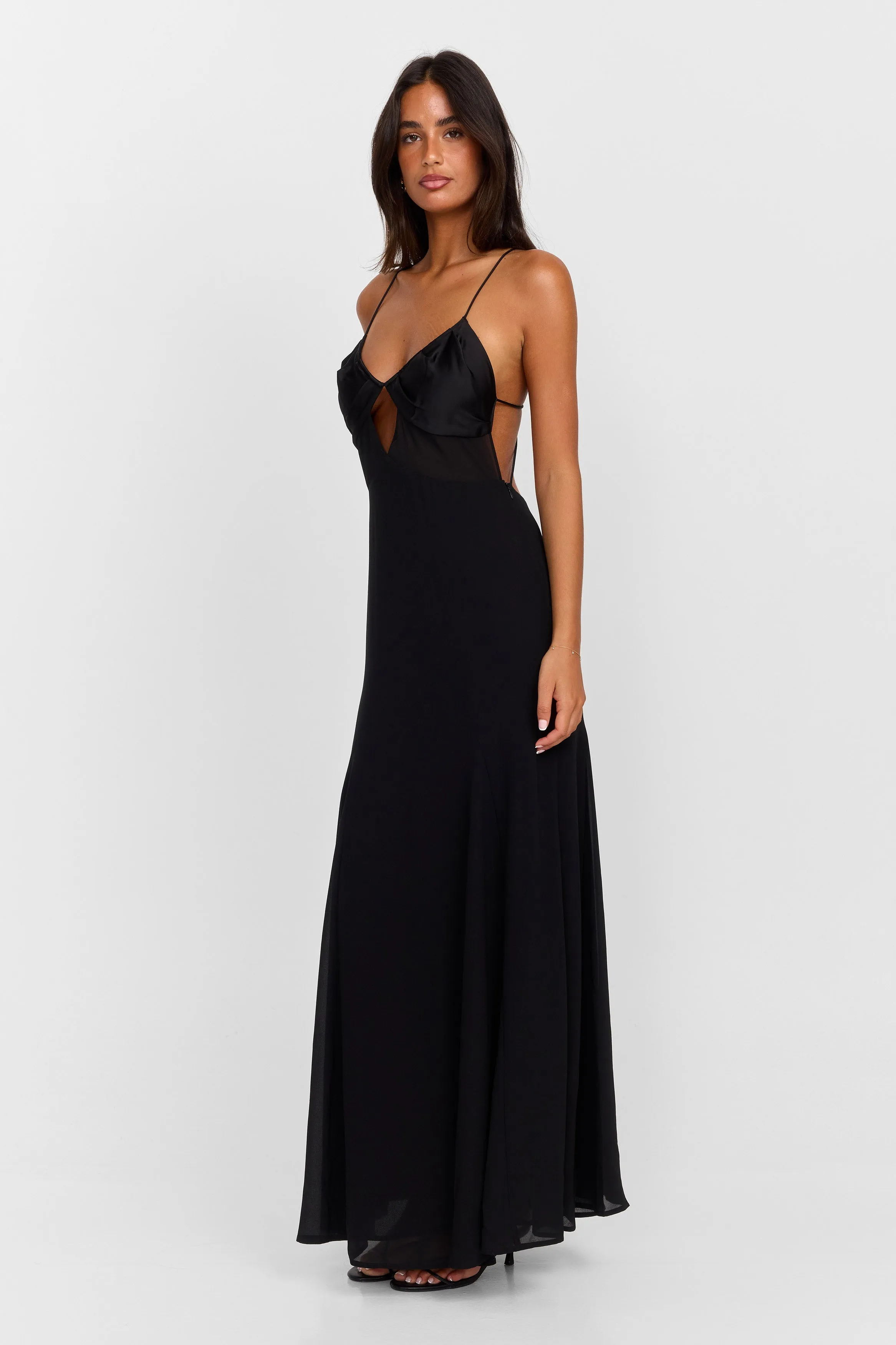Electra Maxi Dress Black sold by Sasha Therese product image thumbnail 3