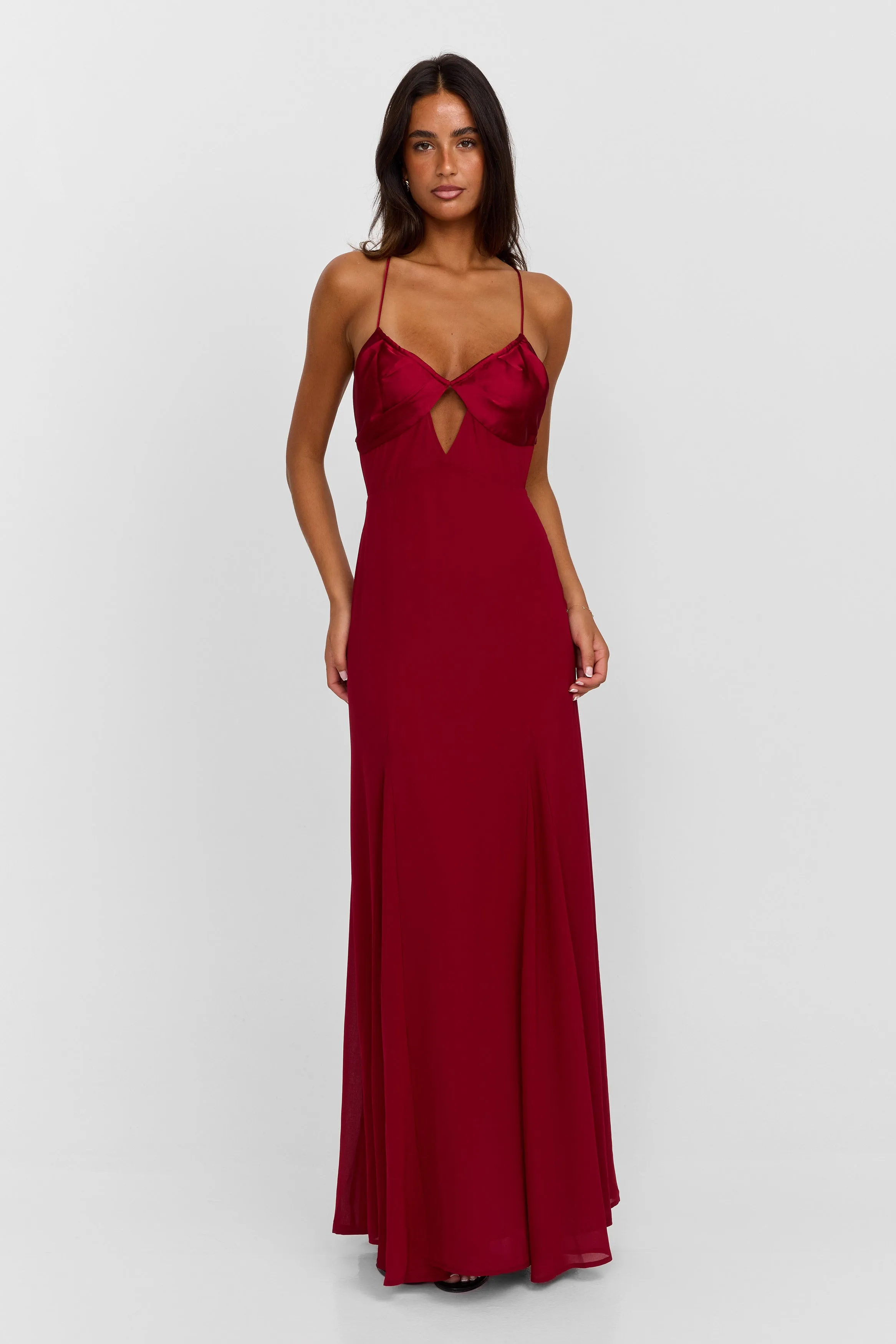 Electra Maxi Dress Red sold by Sasha Therese product image thumbnail 2