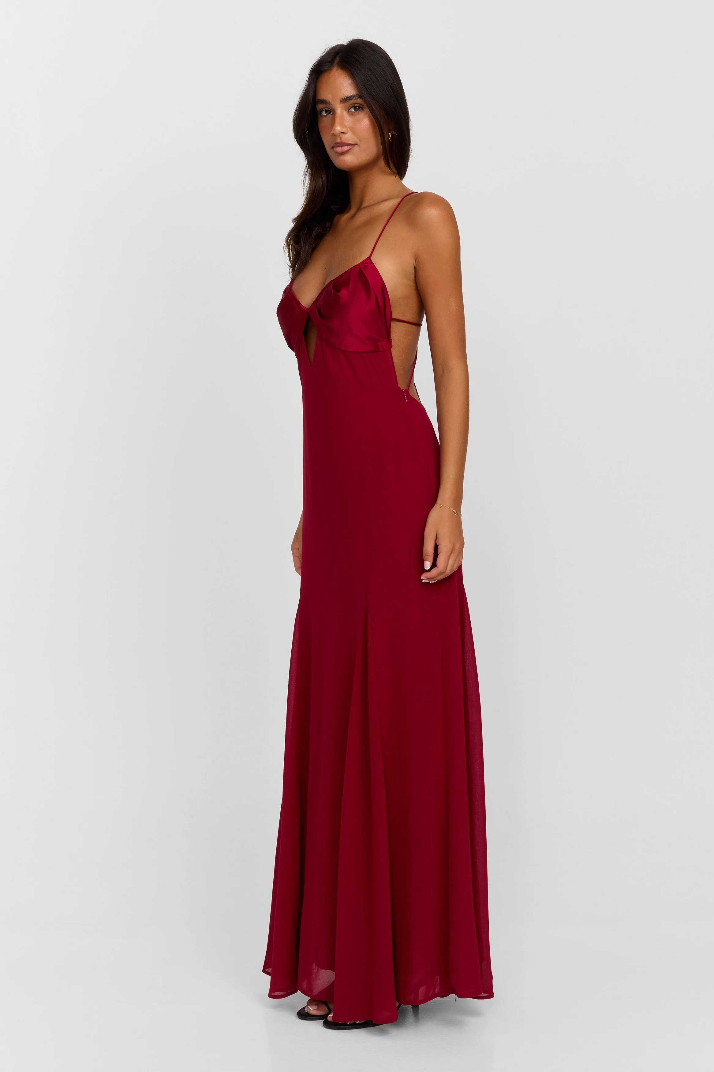 Electra Maxi Dress Red sold by Sasha Therese product image thumbnail 3