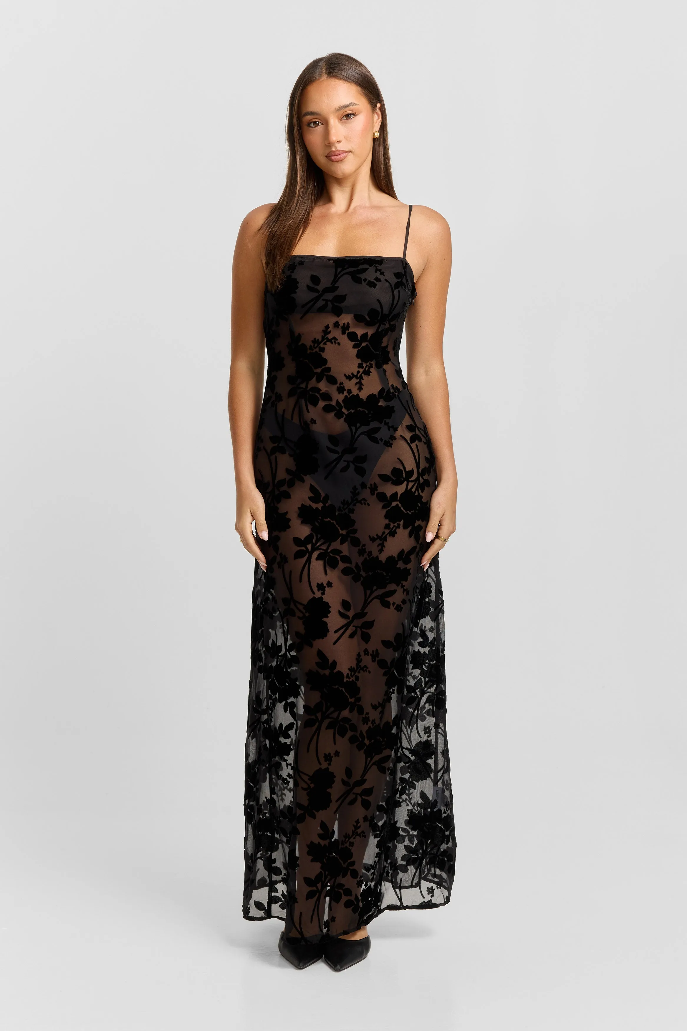 Ophelia Maxi Dress Black sold by Sasha Therese product image thumbnail 2