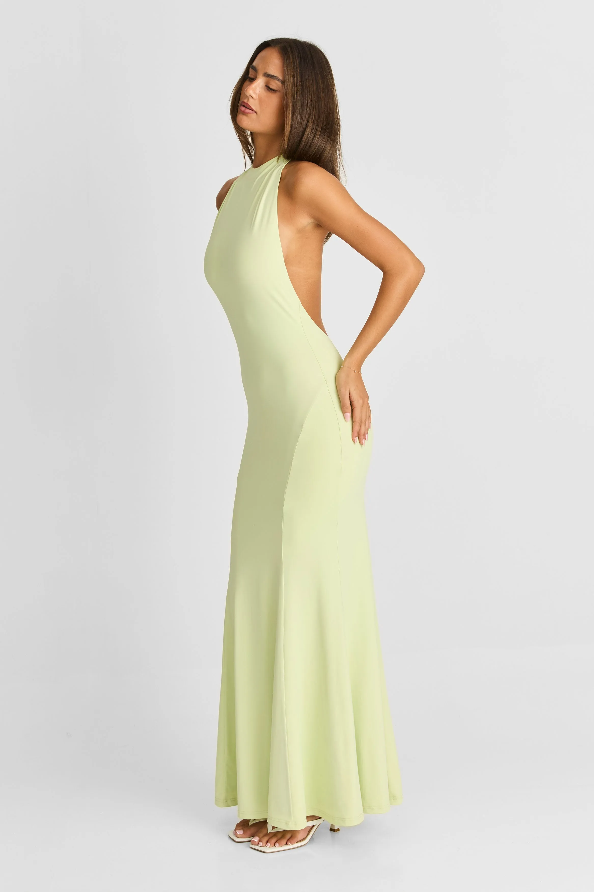 Luna Maxi Dress Apple sold by Sasha Therese product image thumbnail 3
