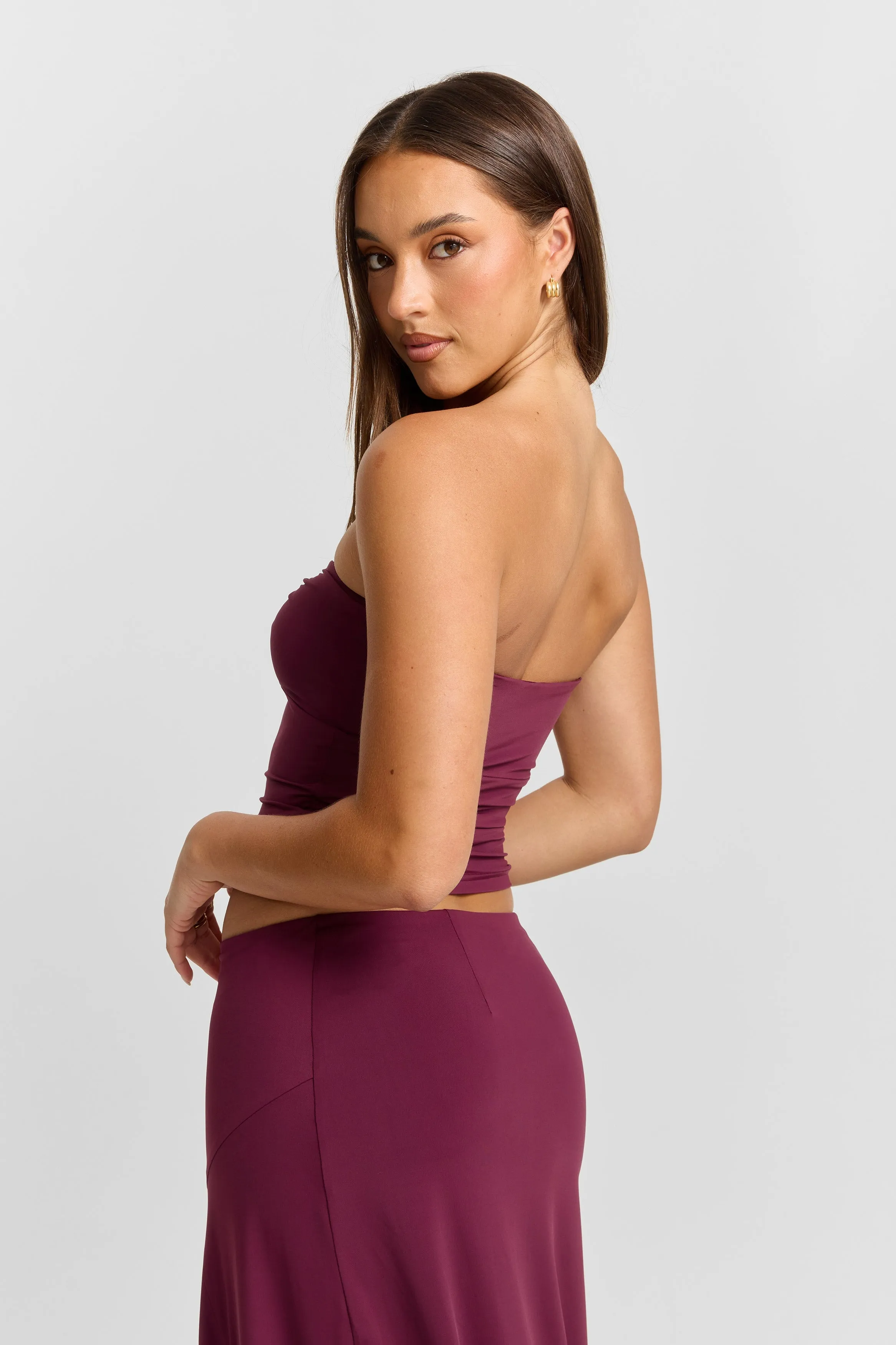 Lucinda Top Plum sold by Sasha Therese product image thumbnail 4