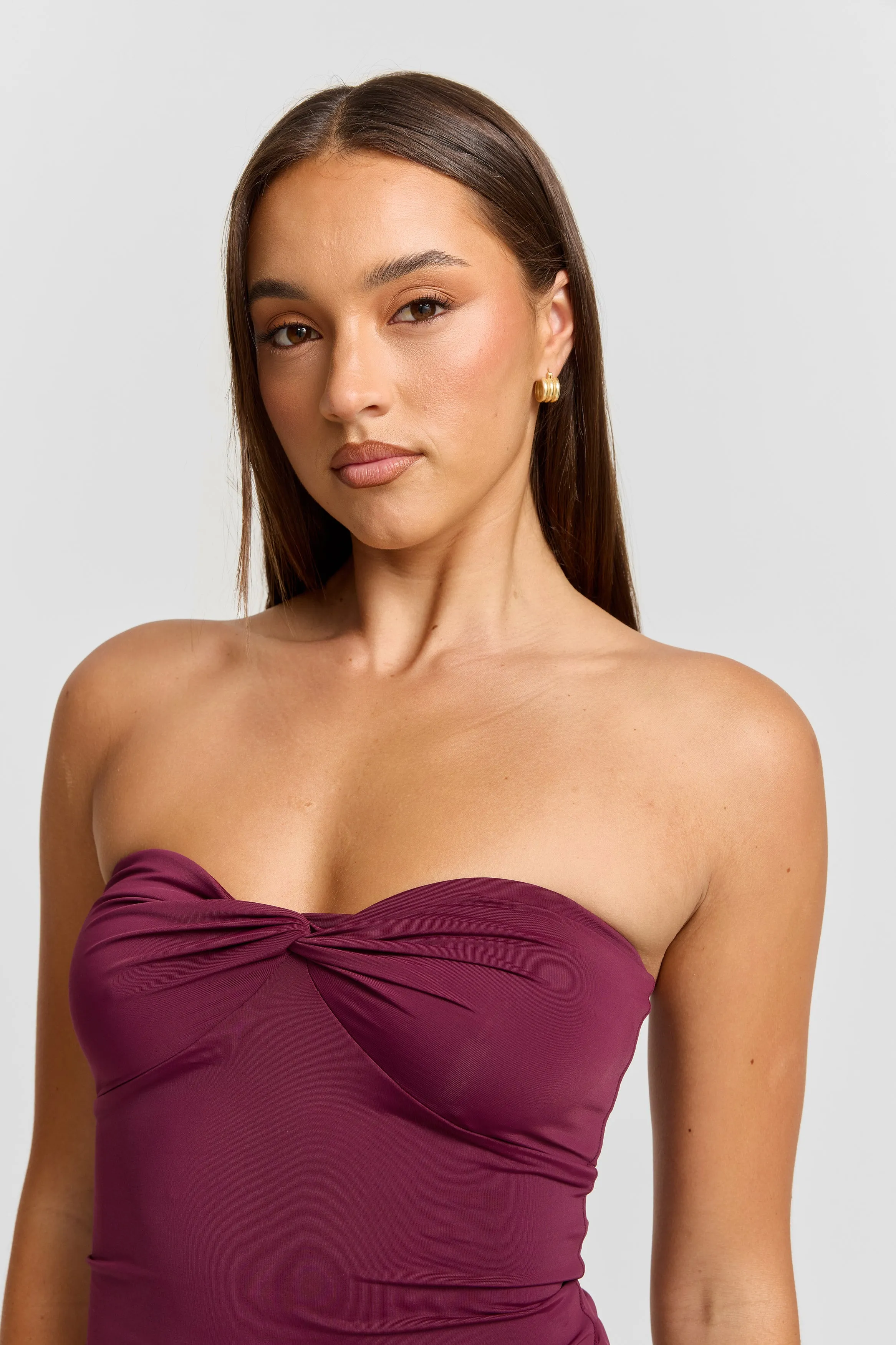 Lucinda Top Plum sold by Sasha Therese product image thumbnail 3