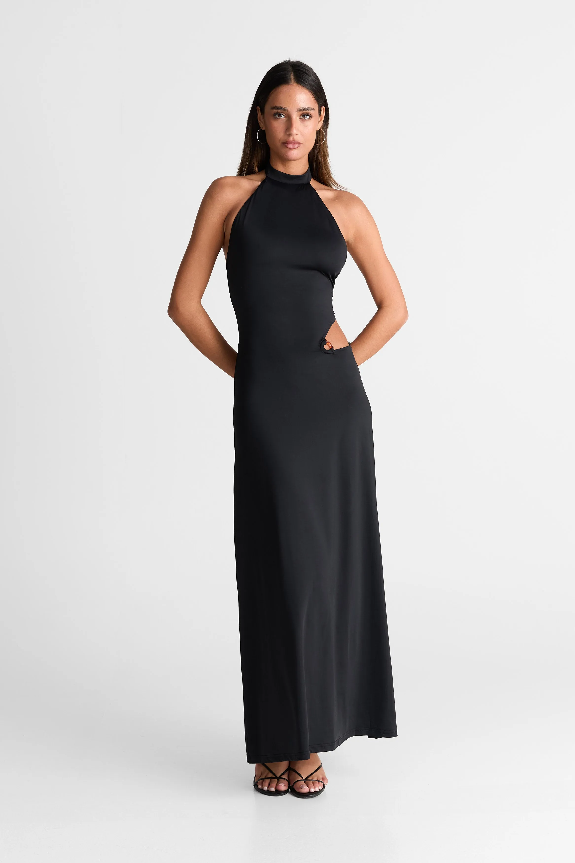 Aurora Maxi Dress Black sold by Sasha Therese product image thumbnail 2