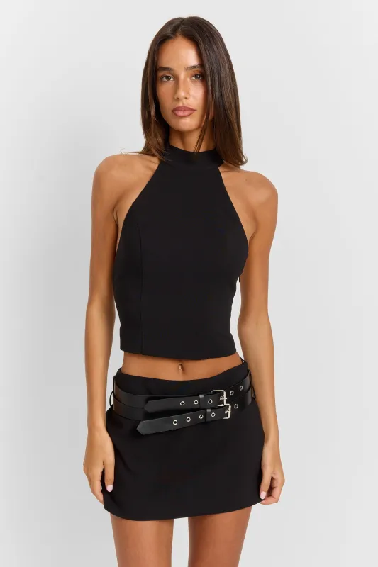 Wynonna Top Black made by Sasha Therese