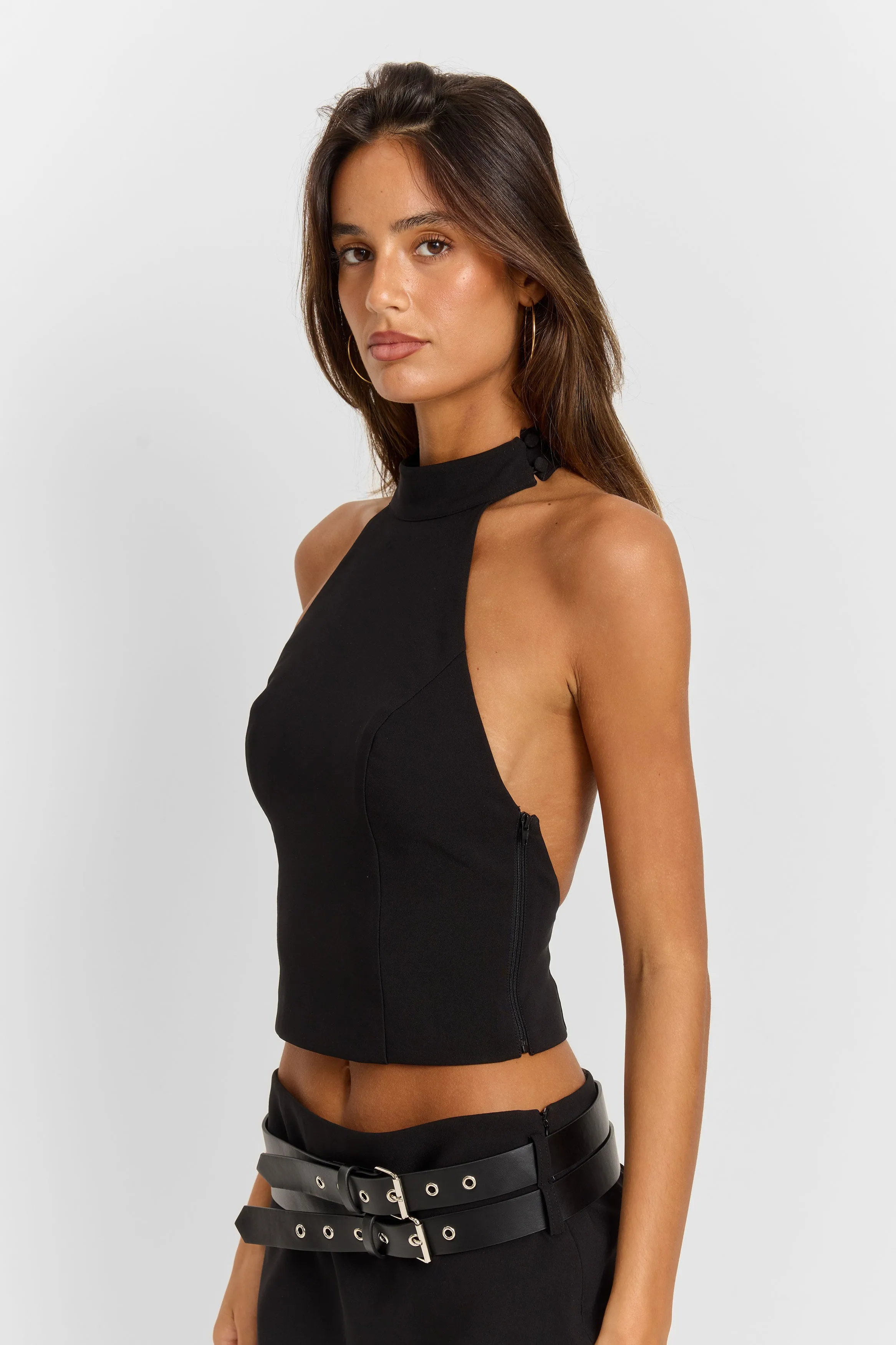 Wynonna Top Black sold by Sasha Therese product image thumbnail 2