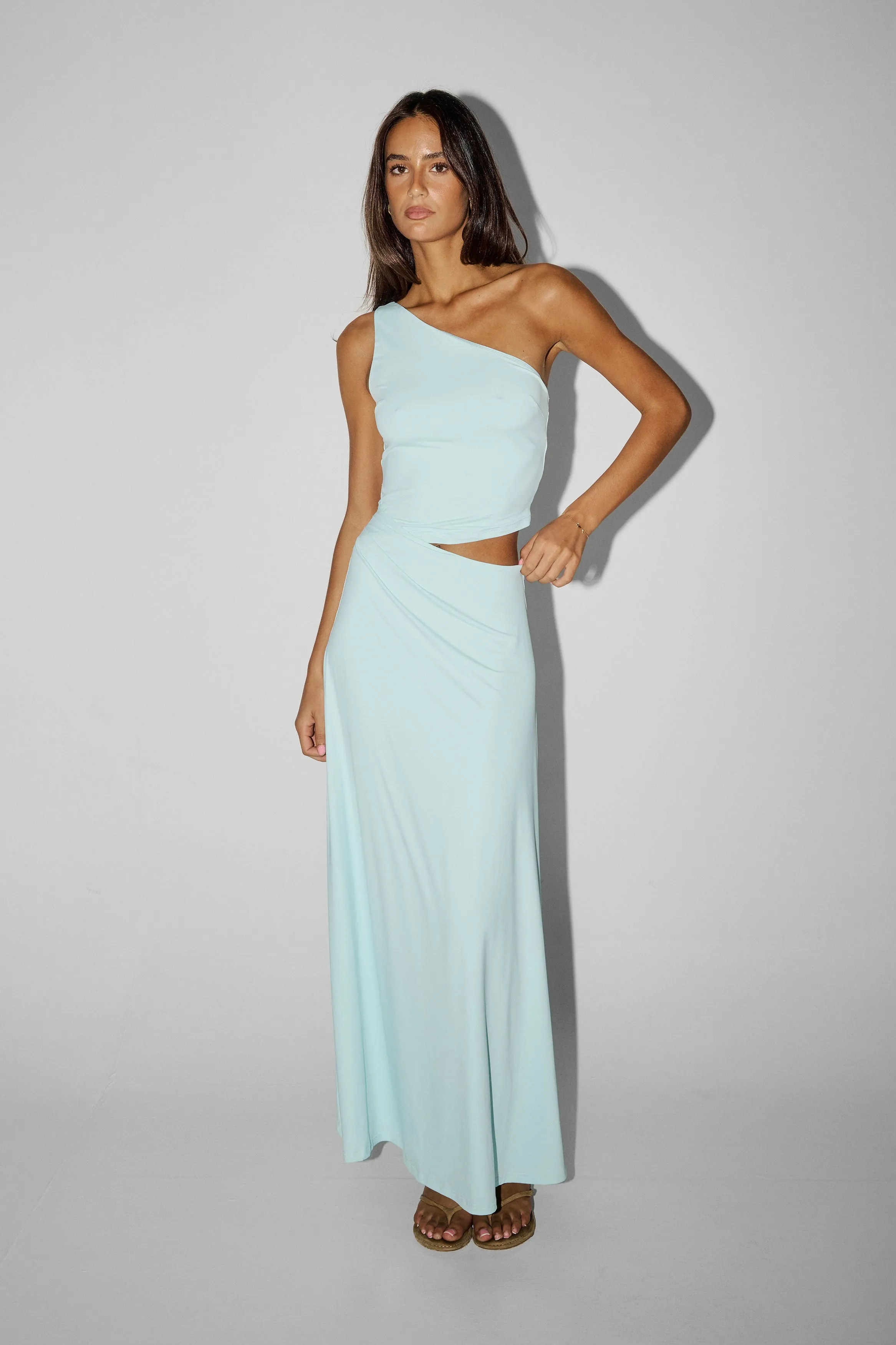 Iris Maxi Dress Blue sold by Sasha Therese product image thumbnail 2