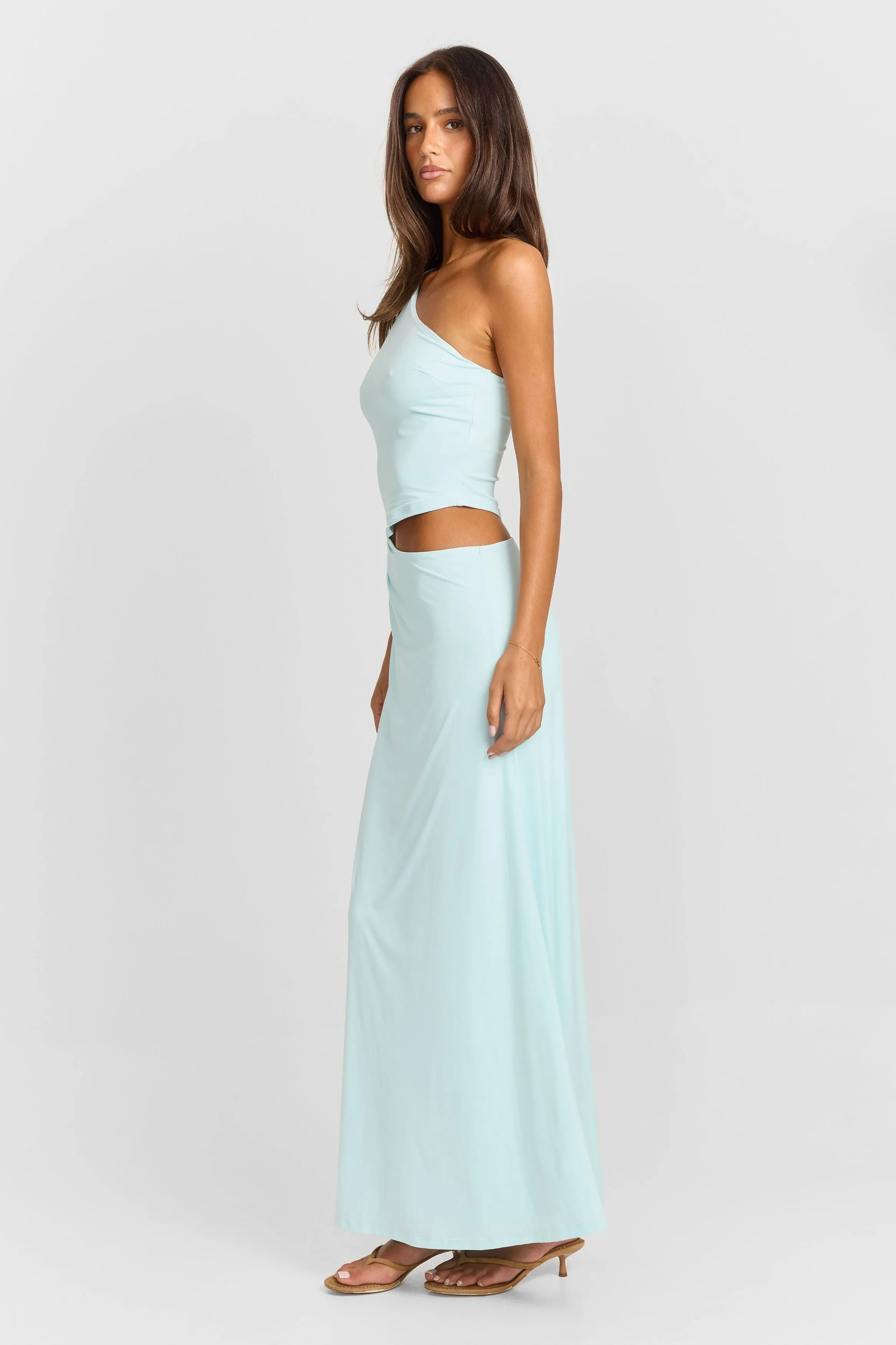 Iris Maxi Dress Blue sold by Sasha Therese product image thumbnail 4