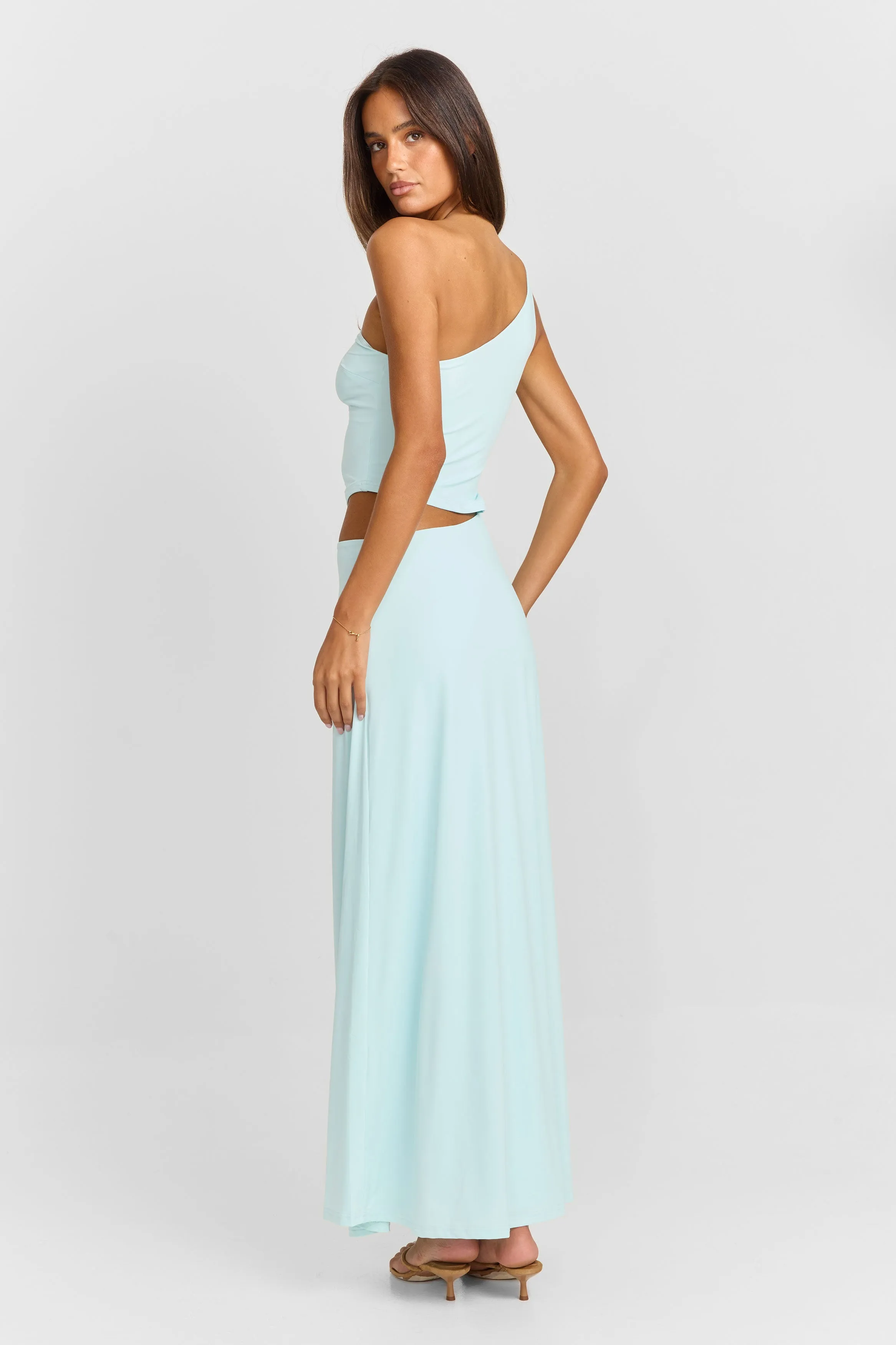 Iris Maxi Dress Blue sold by Sasha Therese product image thumbnail 5