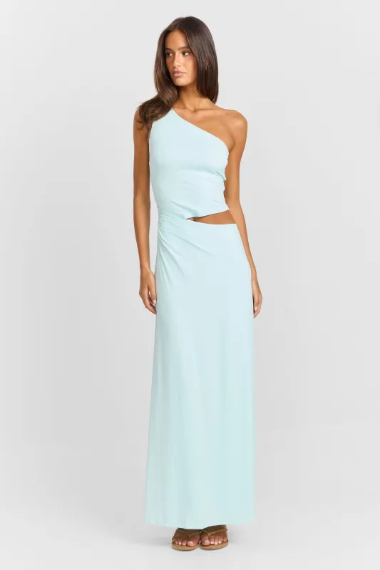 Iris Maxi Dress Blue made by Sasha Therese