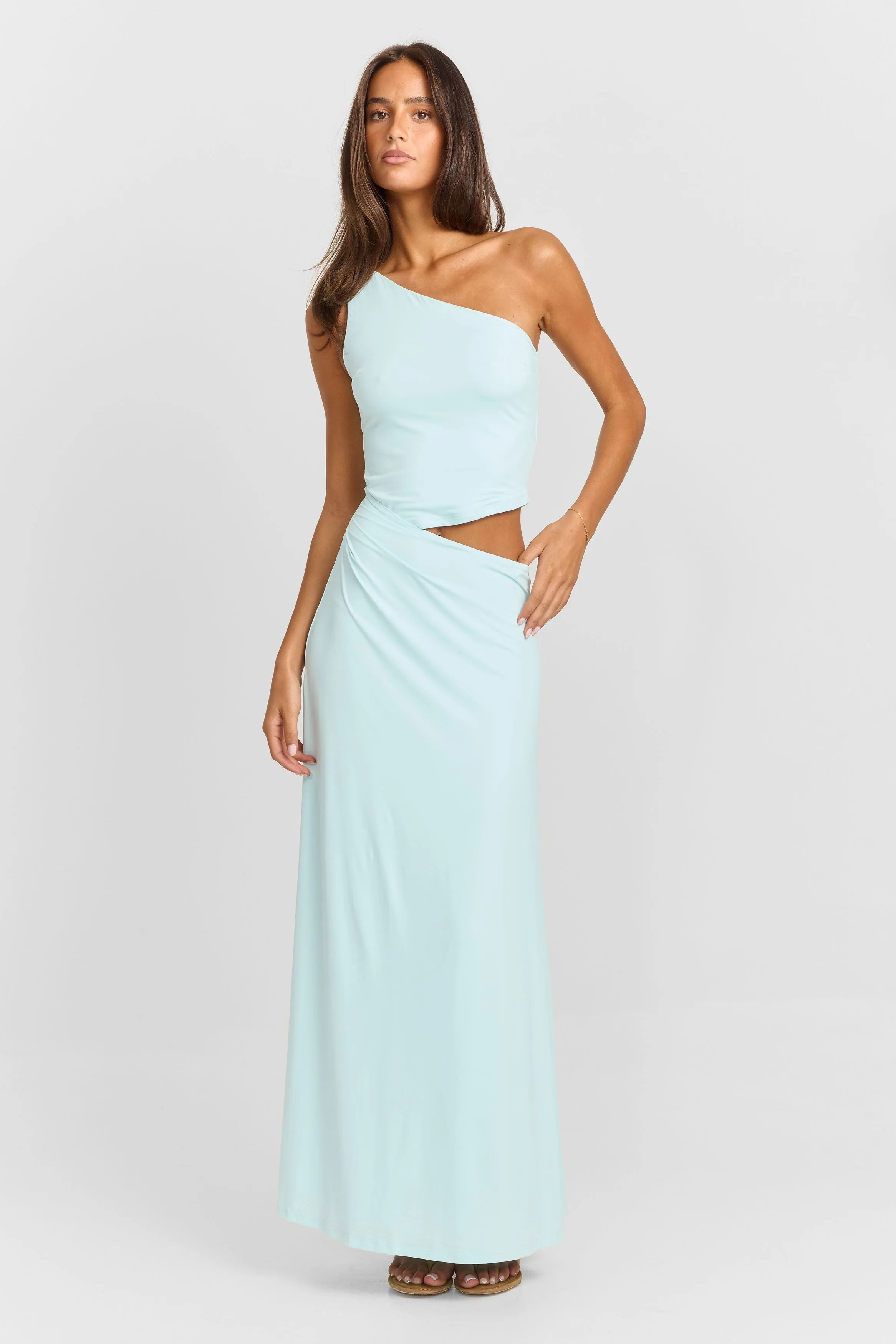 Iris Maxi Dress Blue sold by Sasha Therese product image thumbnail 3