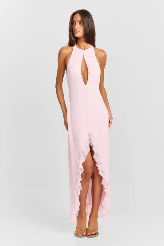 Bianca Maxi Dress Pink made by Sasha Therese