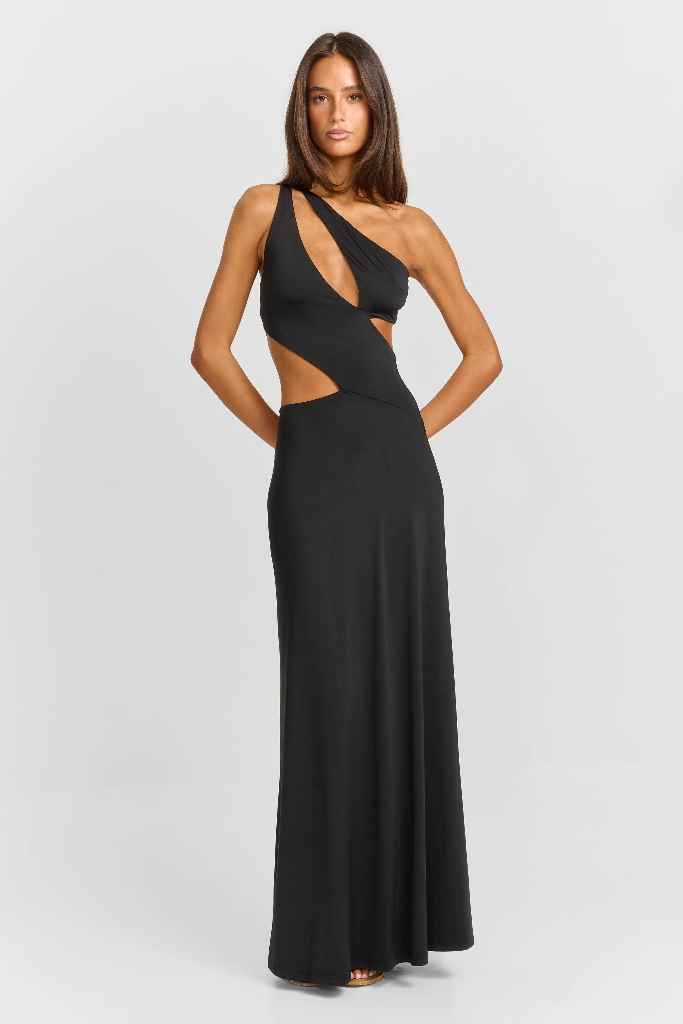 Selene Maxi Dress Black sold by Sasha Therese product image thumbnail 3