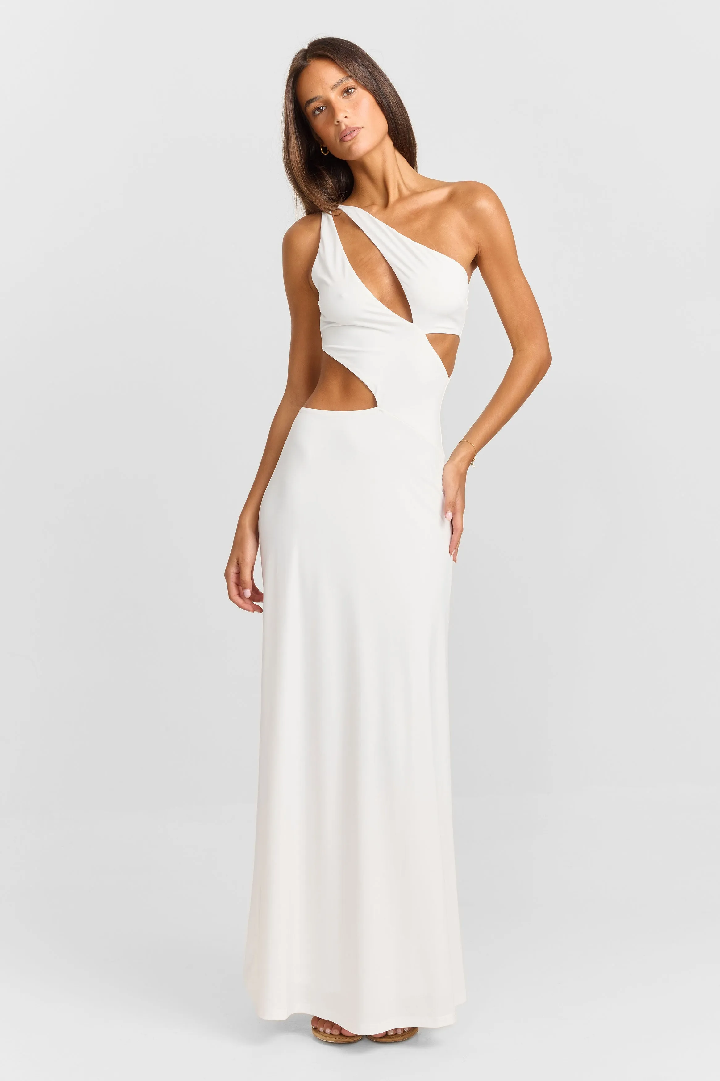 Selene Maxi Dress White sold by Sasha Therese product image thumbnail 3