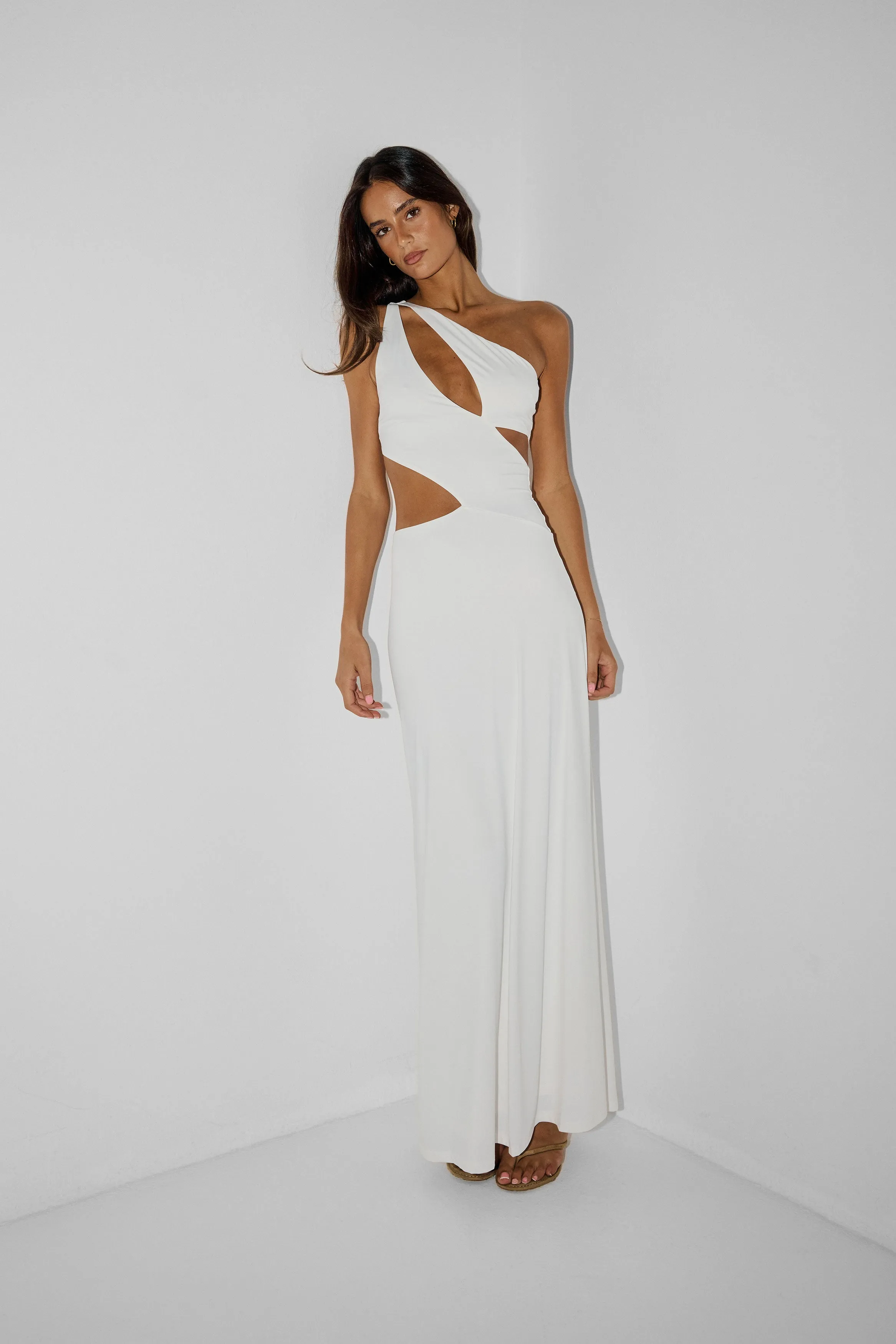 Selene Maxi Dress White sold by Sasha Therese product image thumbnail 2