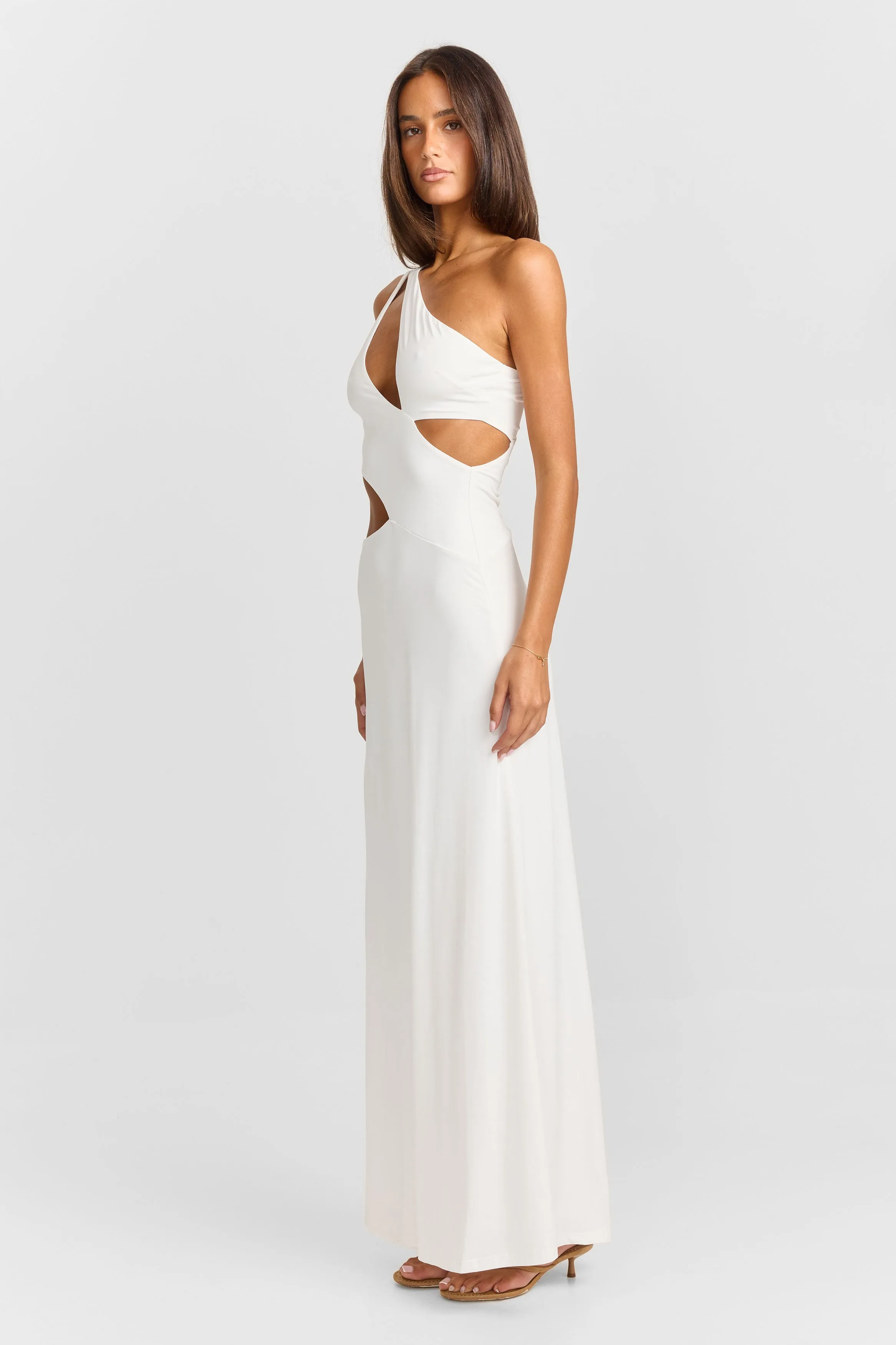 Selene Maxi Dress White sold by Sasha Therese product image thumbnail 4