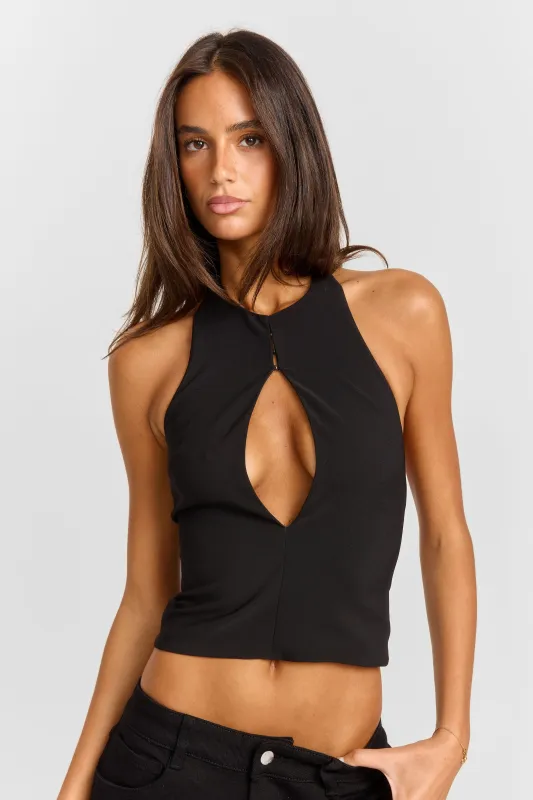 Francesca Top Black made by Sasha Therese