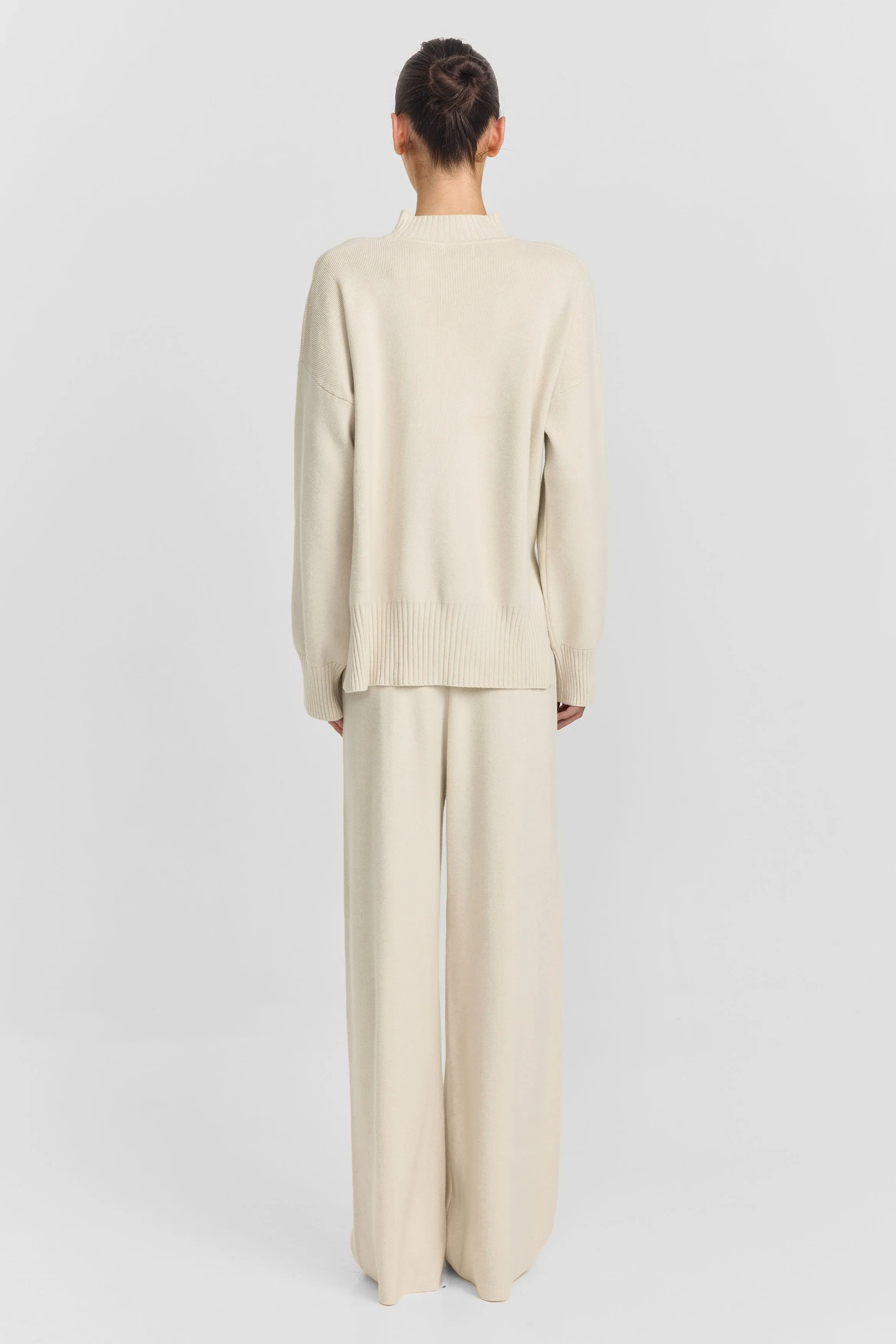 Maxine Knit Pant Cream sold by Sasha Therese product image thumbnail 5
