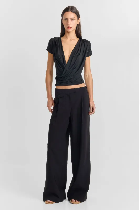 Brigitte Top Black made by Sasha Therese