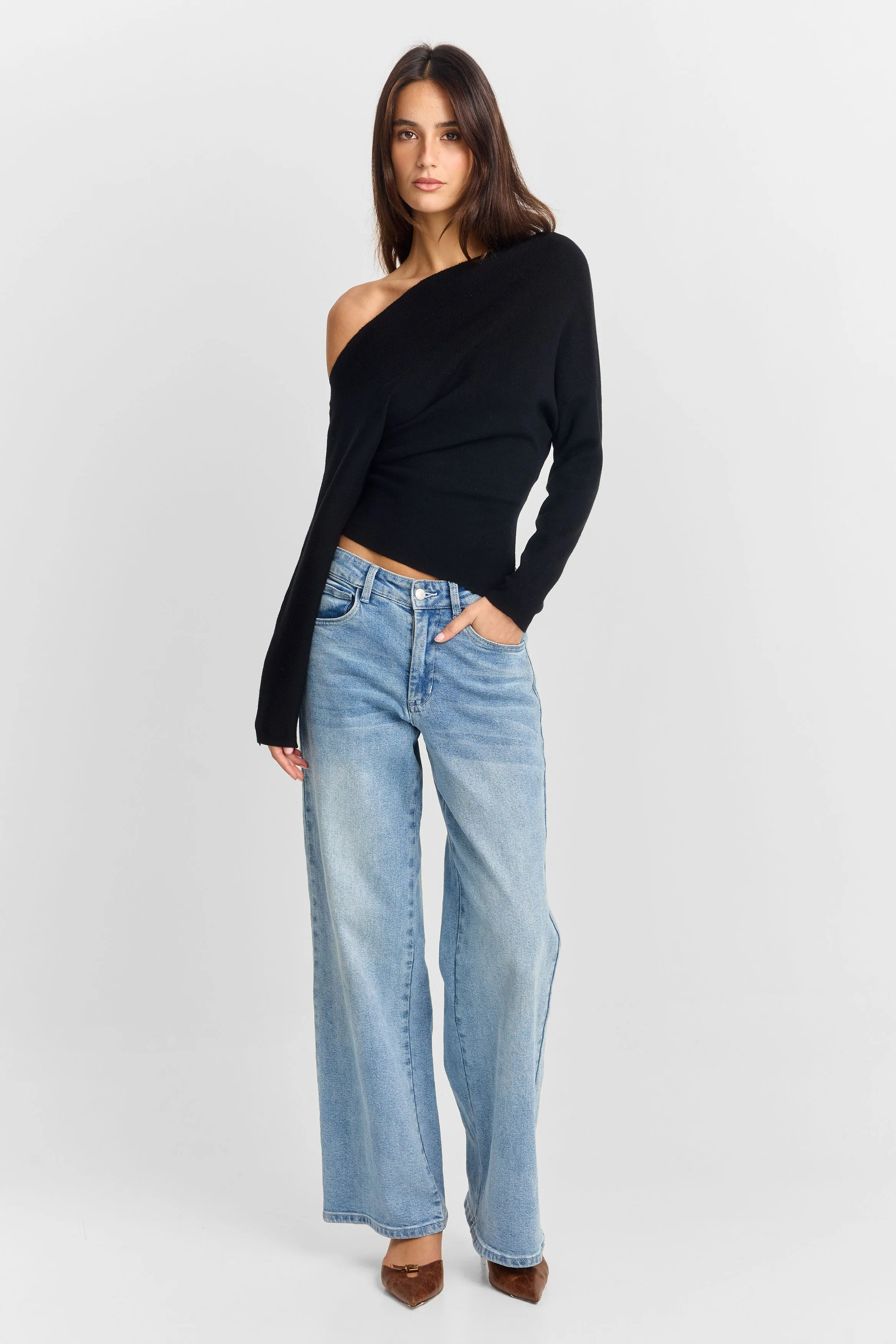 Winifred Knit Top Black sold by Sasha Therese product image thumbnail 5