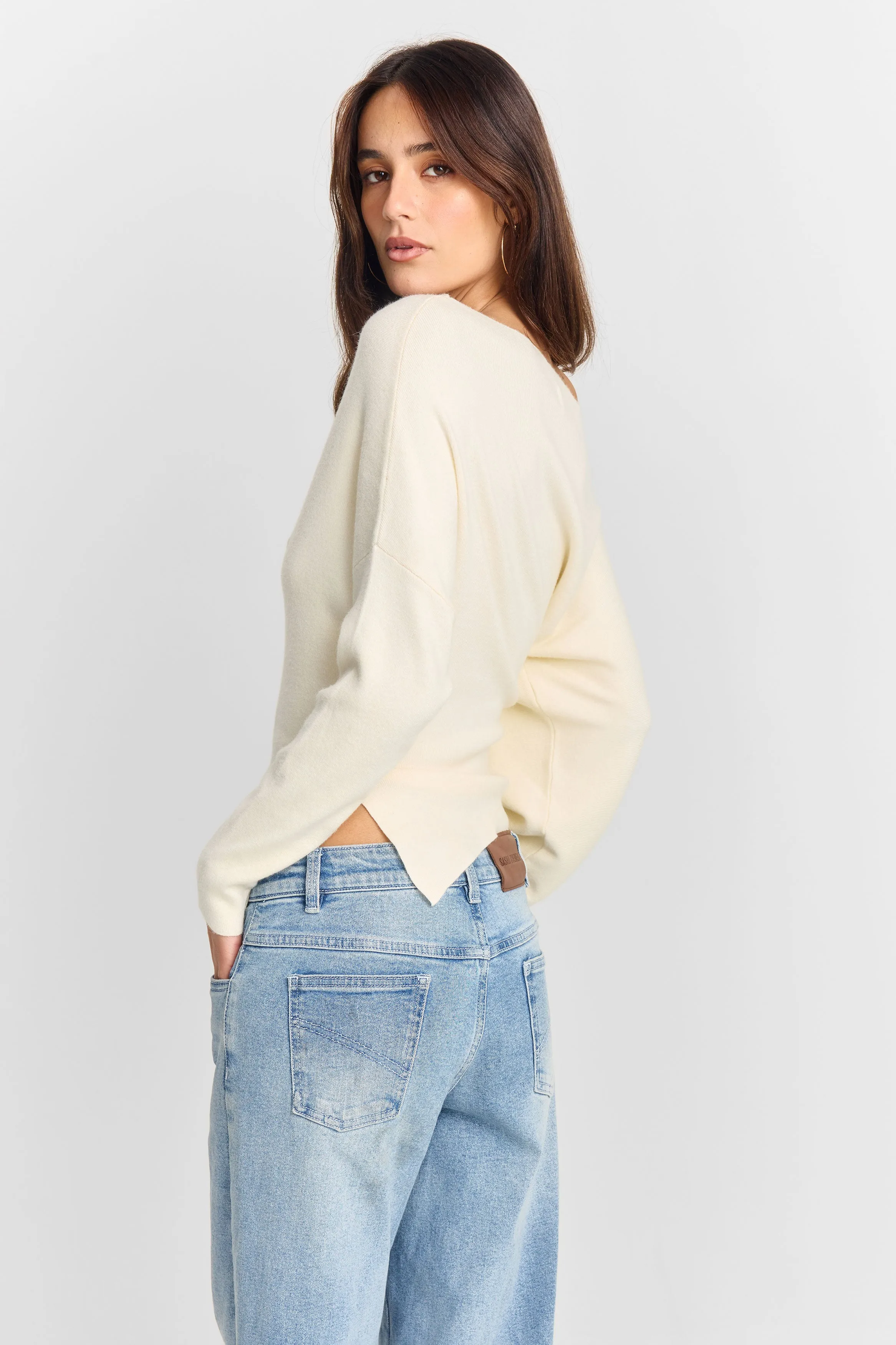 Winifred Knit Top White sold by Sasha Therese product image thumbnail 5