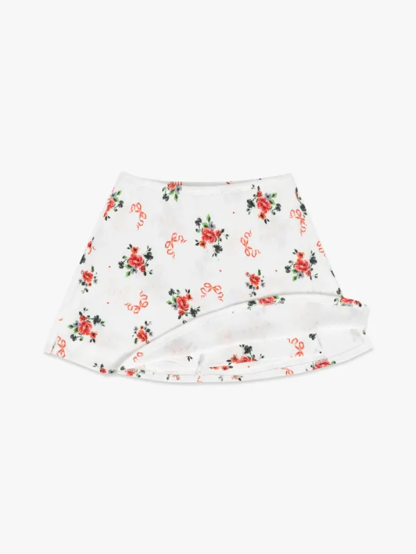 Darcy Skort - Pointelle Bouquet sold by Lisa Says Gah